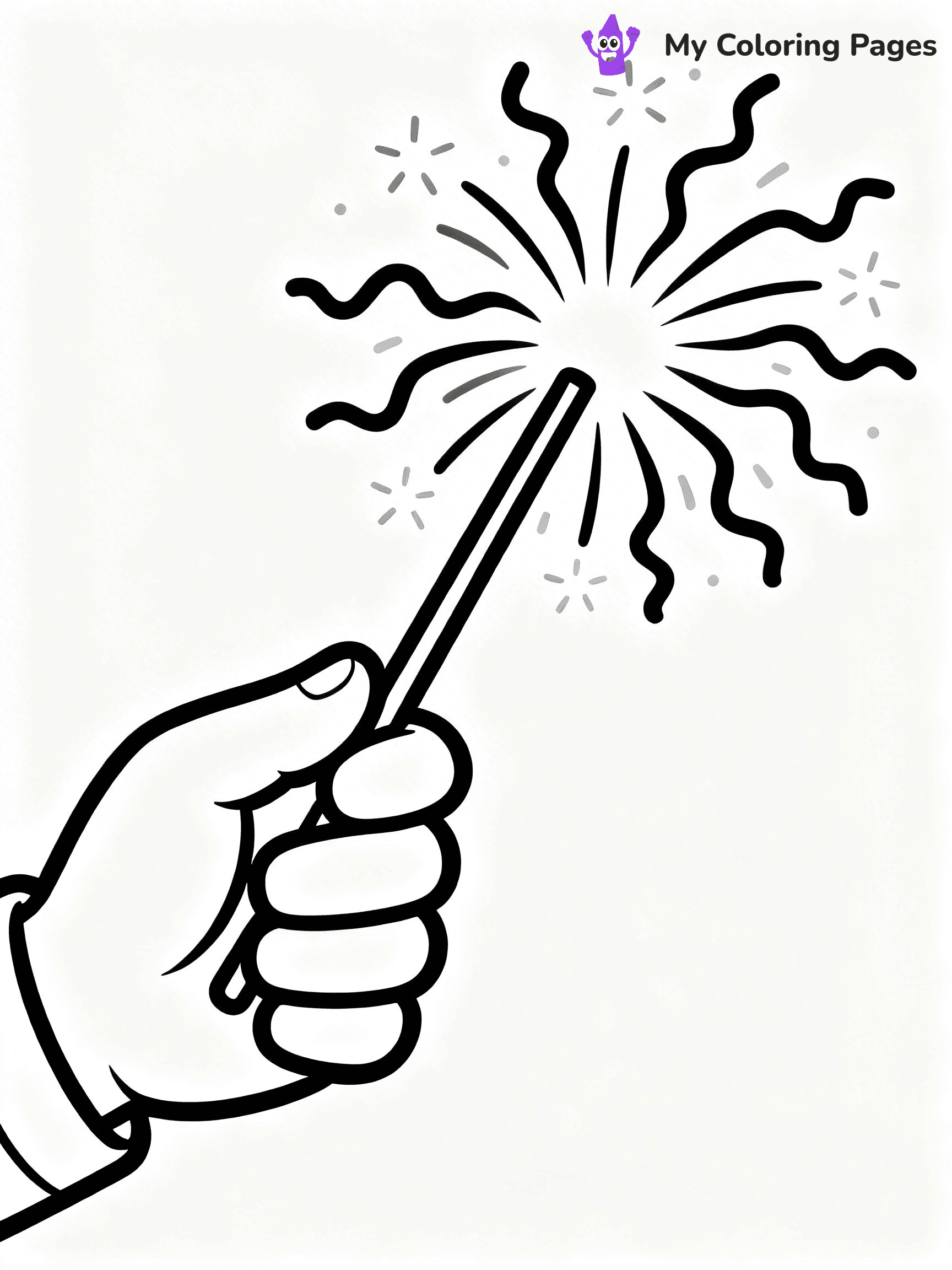 Easy New Years Coloring Pages - 33