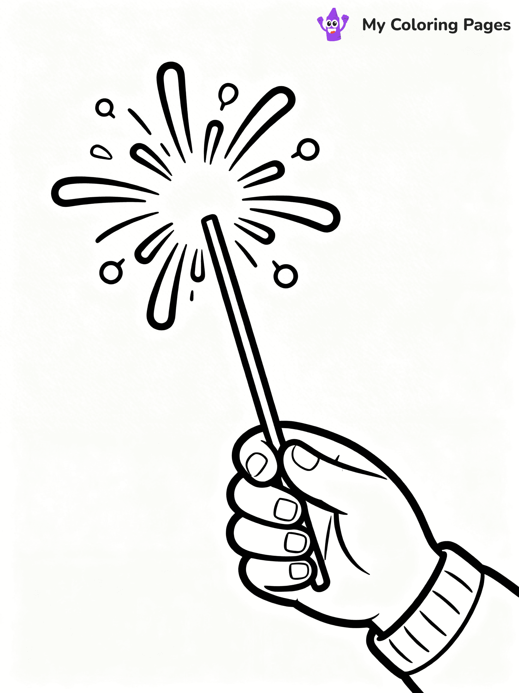 Easy New Years Coloring Pages - 31