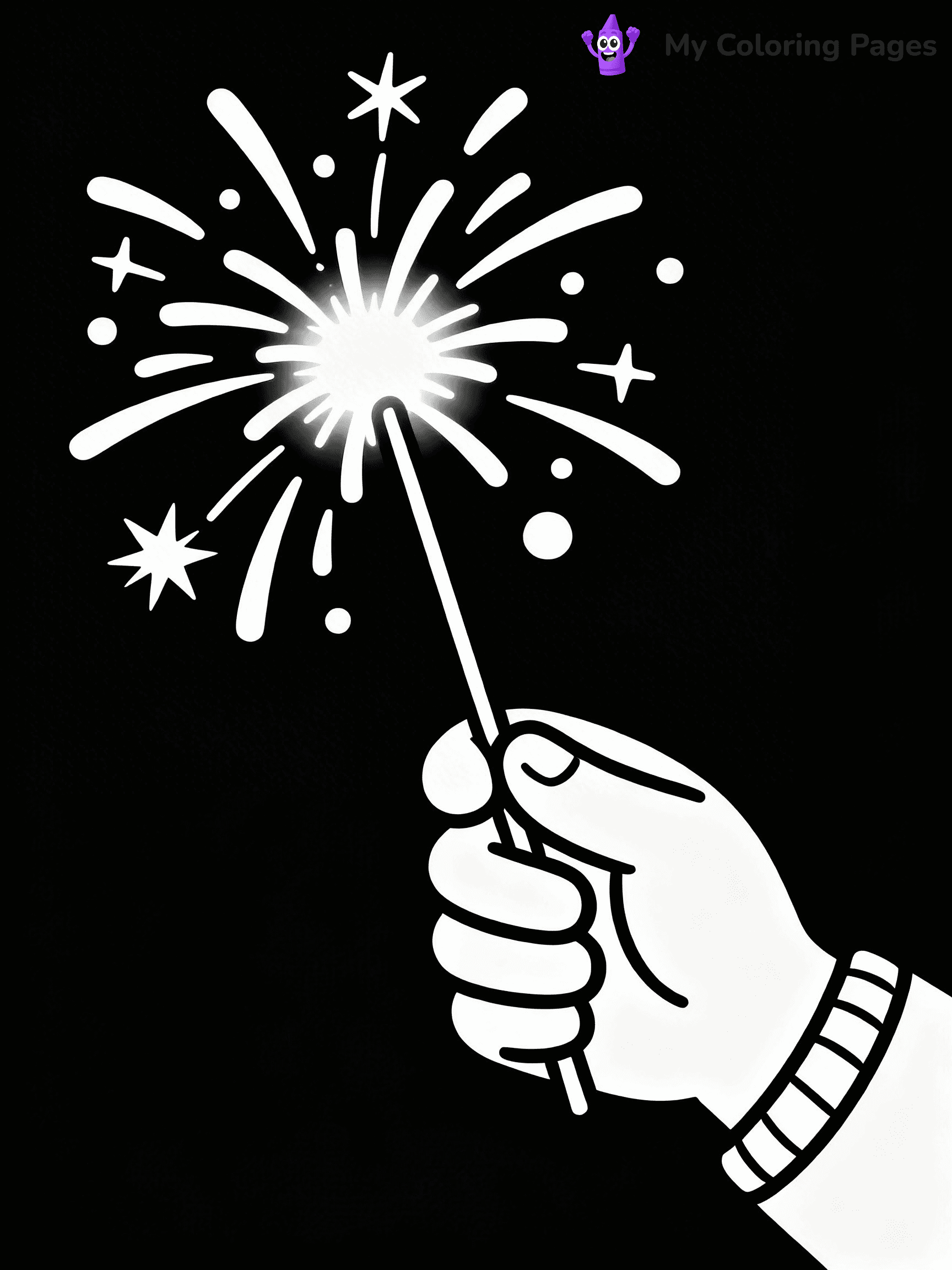 Easy New Years Coloring Pages - 30