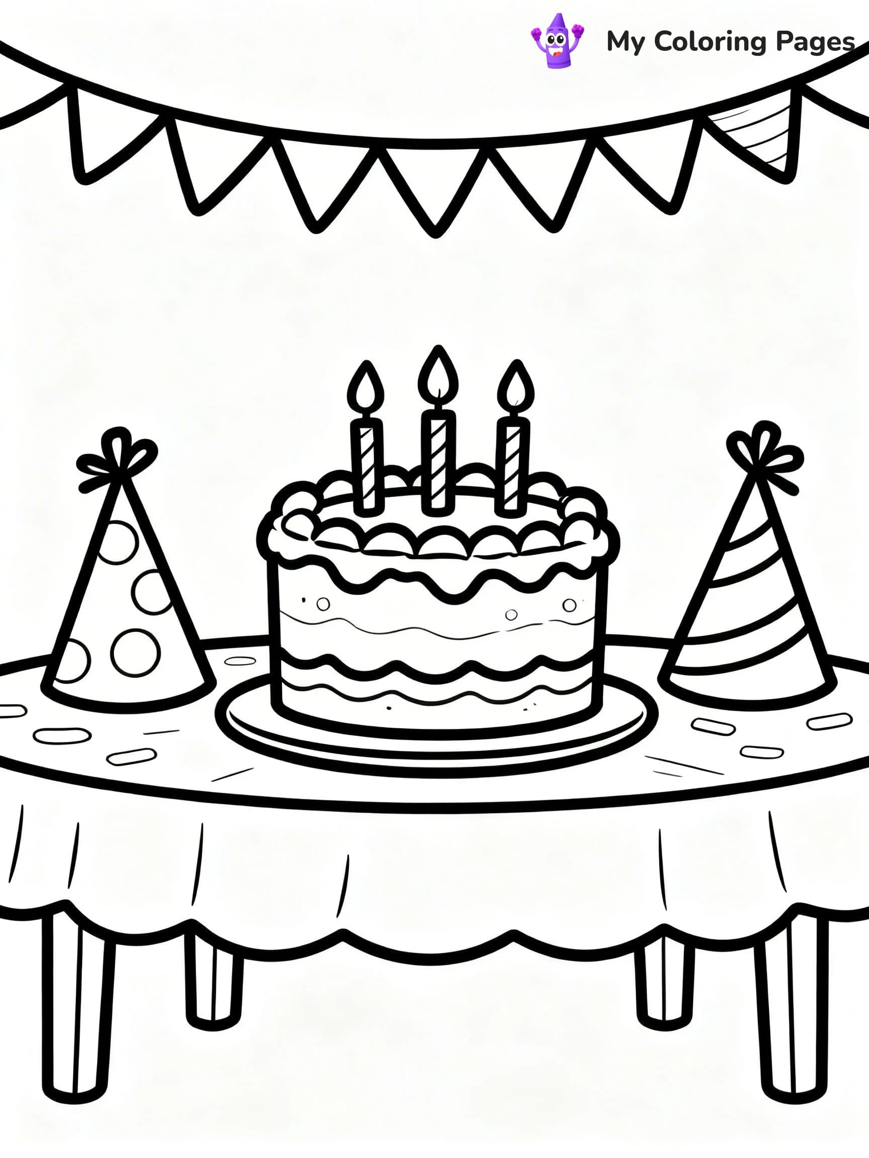 Easy New Years Coloring Pages - 13