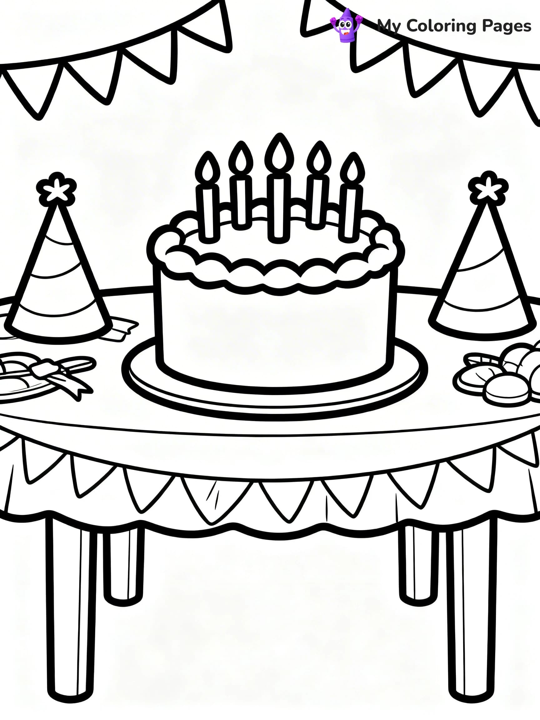Easy New Years Coloring Pages - 11