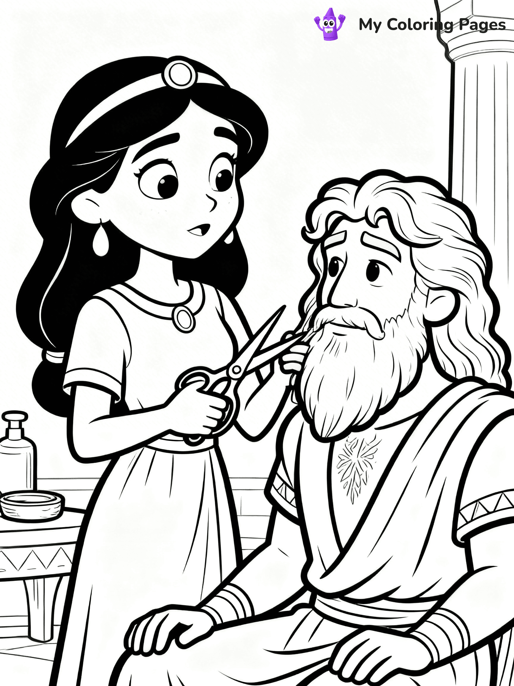 Samson Coloring Pages - 18