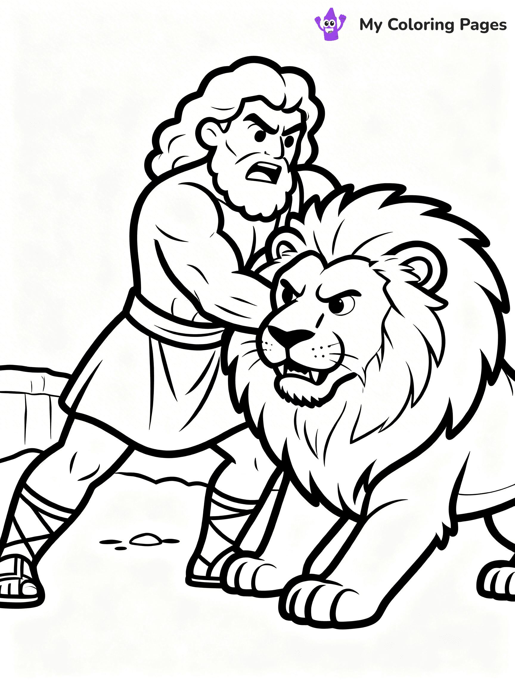 Samson Coloring Pages - 10