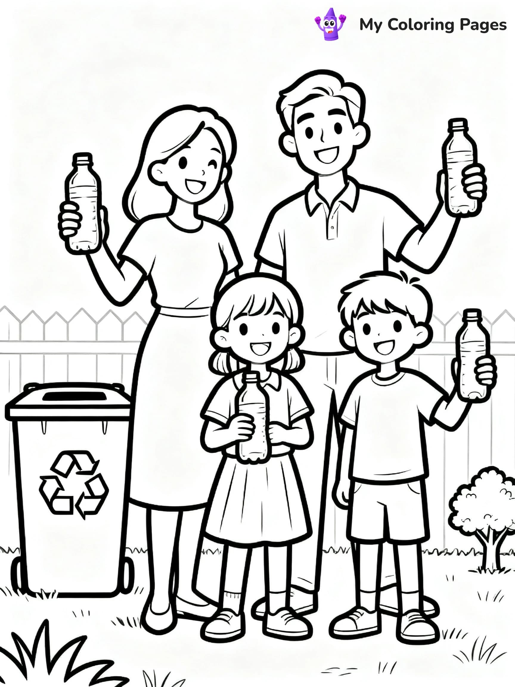 Earth Day Coloring Pages - 24