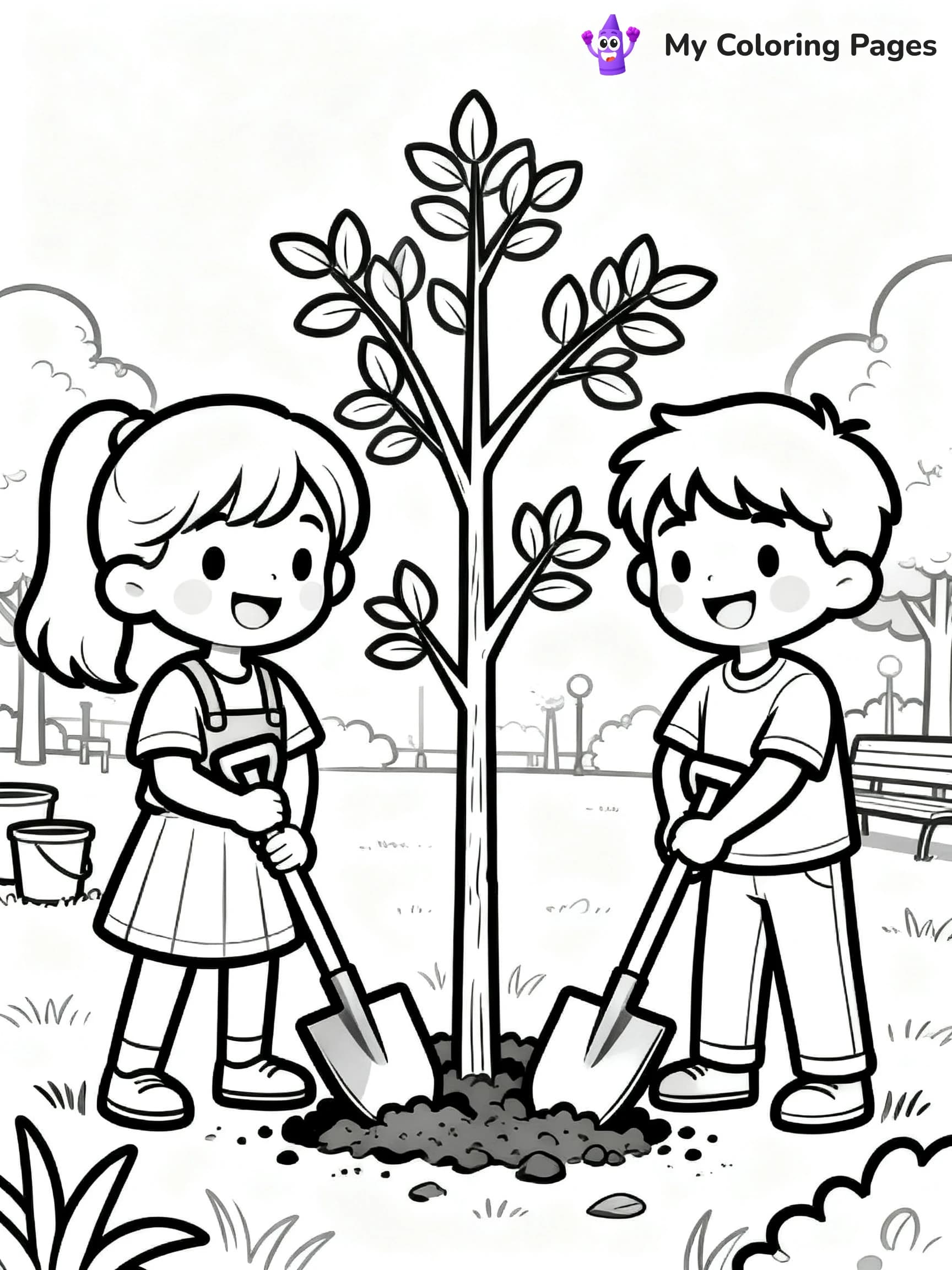 Earth Day Coloring Pages - 6
