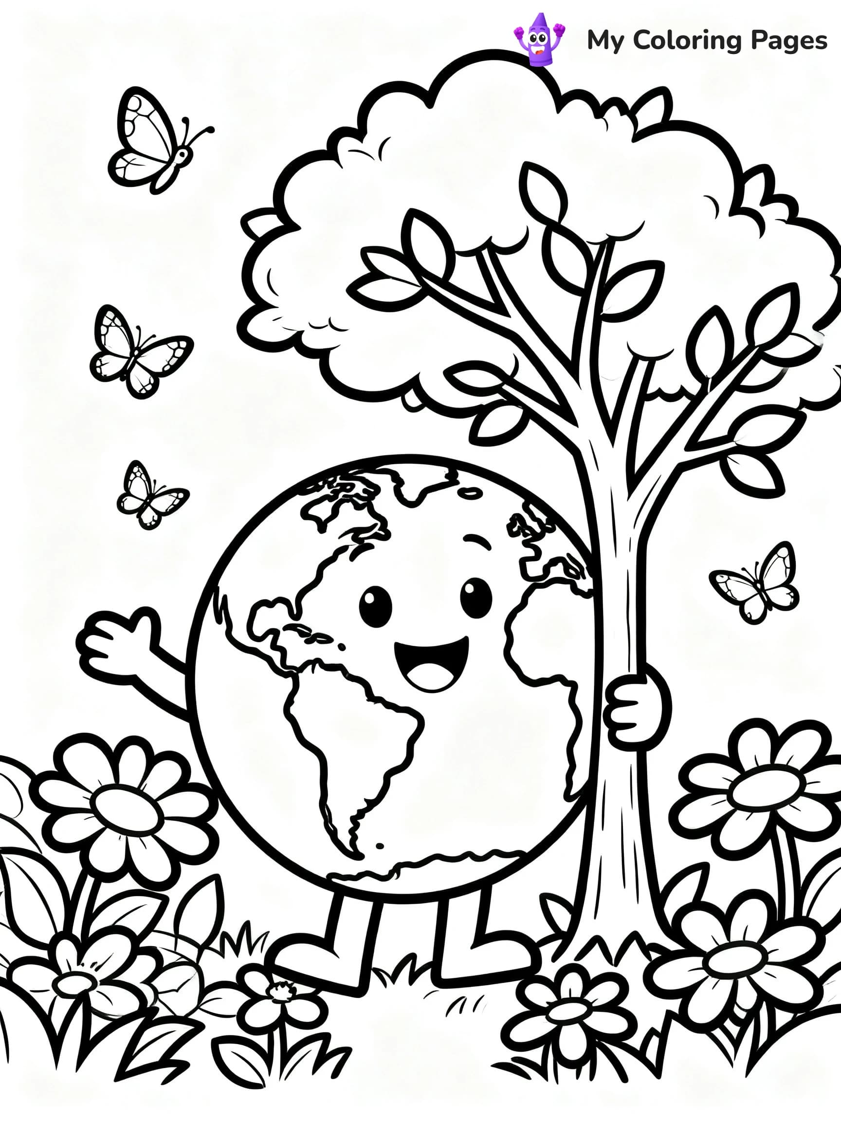 Earth Day Coloring Pages - 5