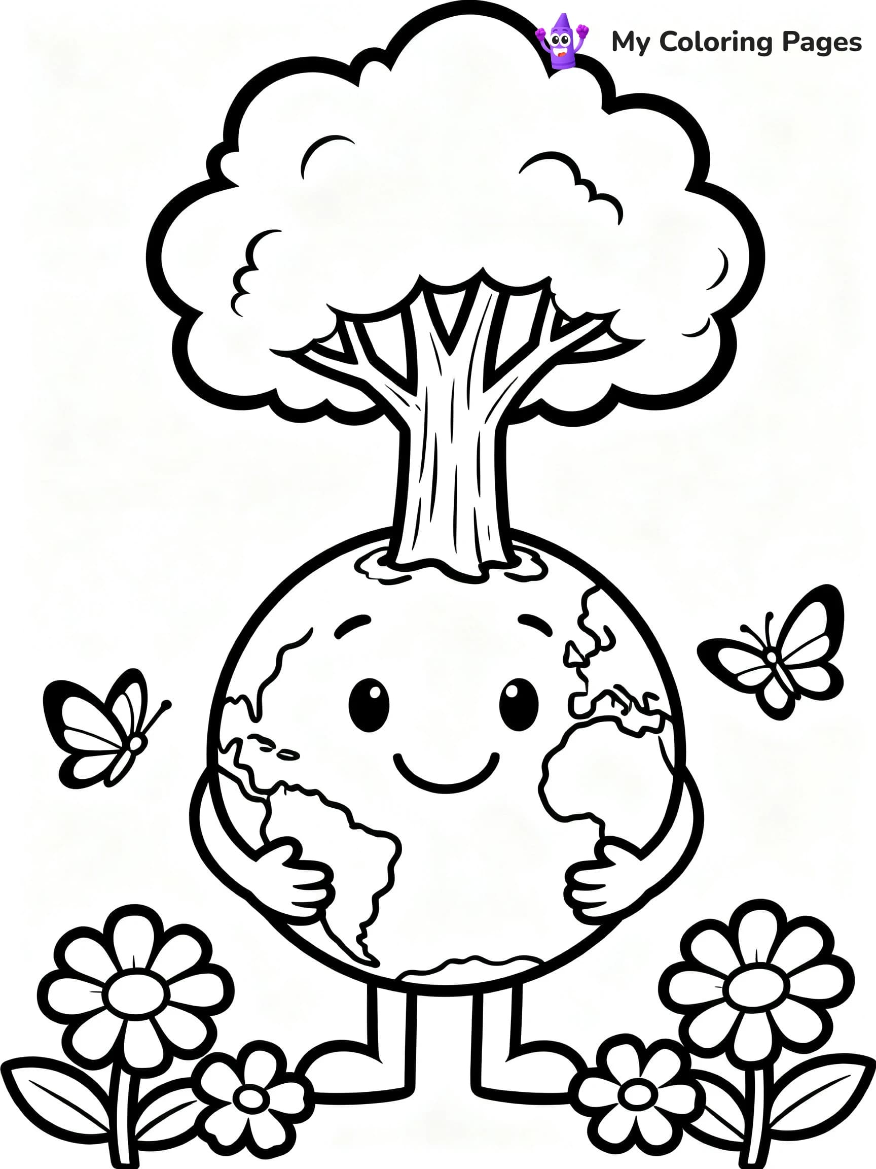Earth Day Coloring Pages - 4