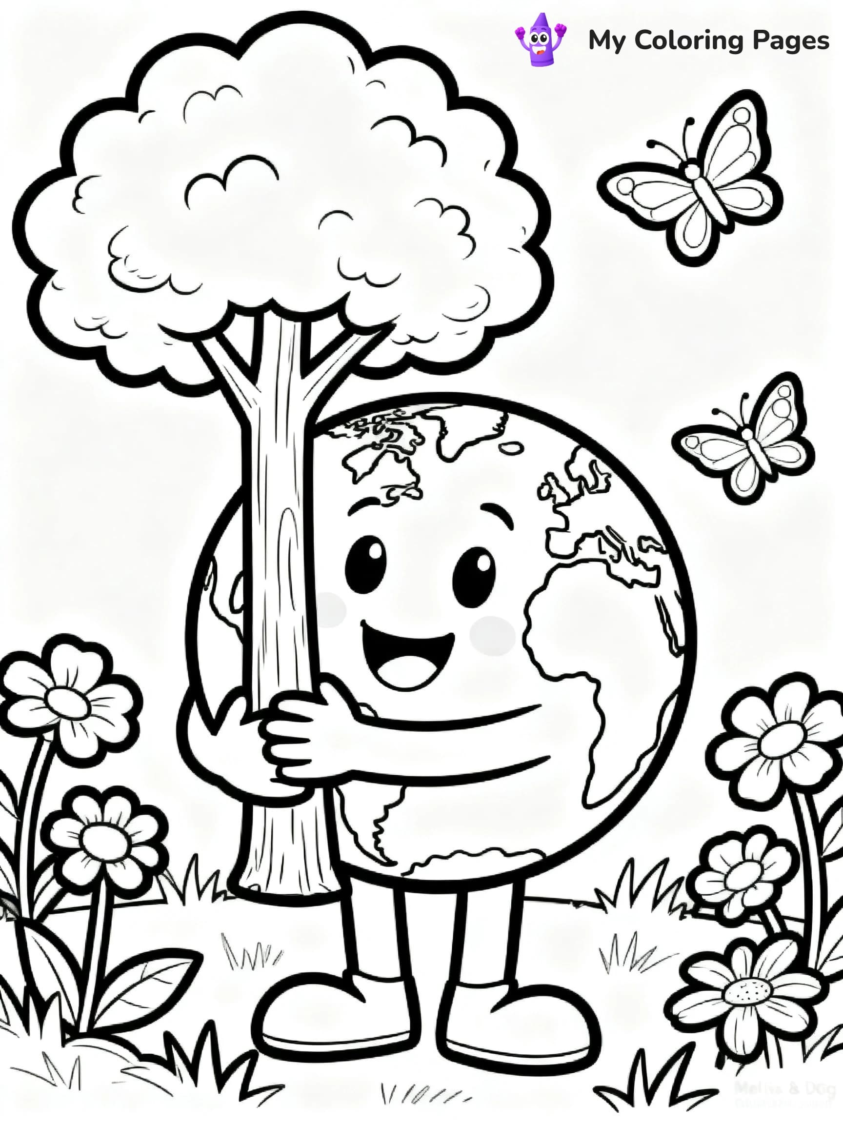 Earth Day Coloring Pages - 3