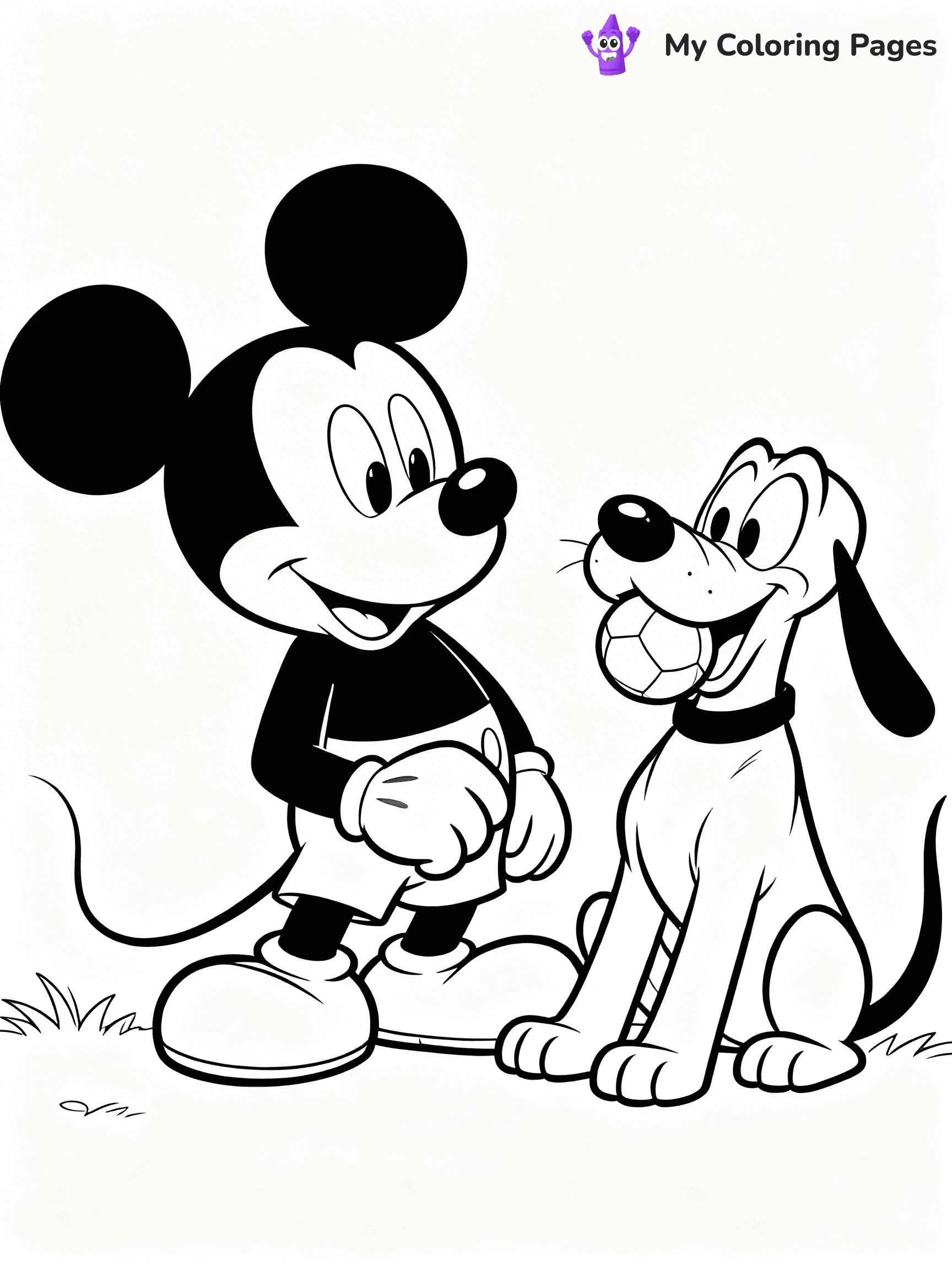Pluto Coloring Pages - 27