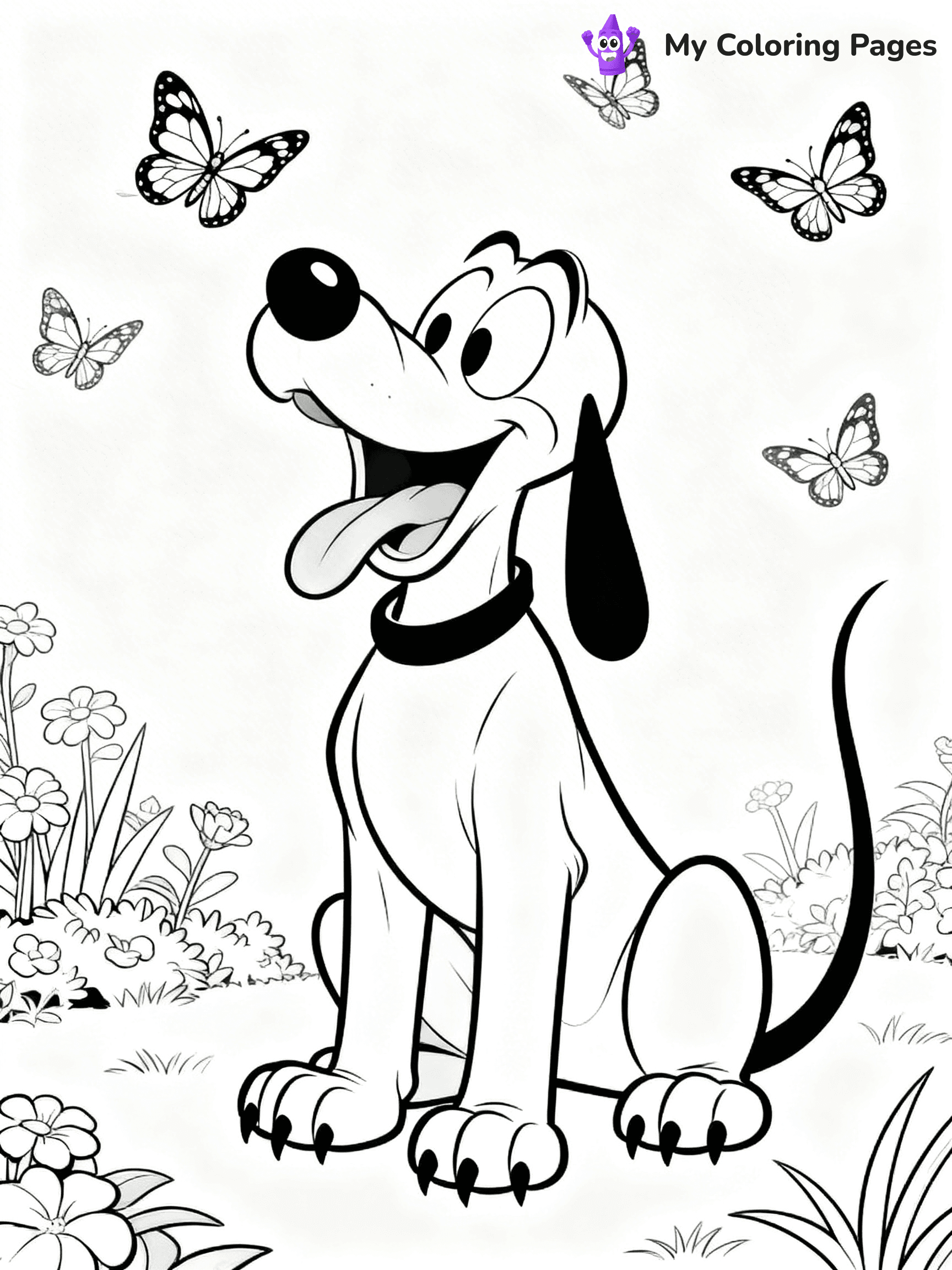 Pluto Coloring Pages - 26