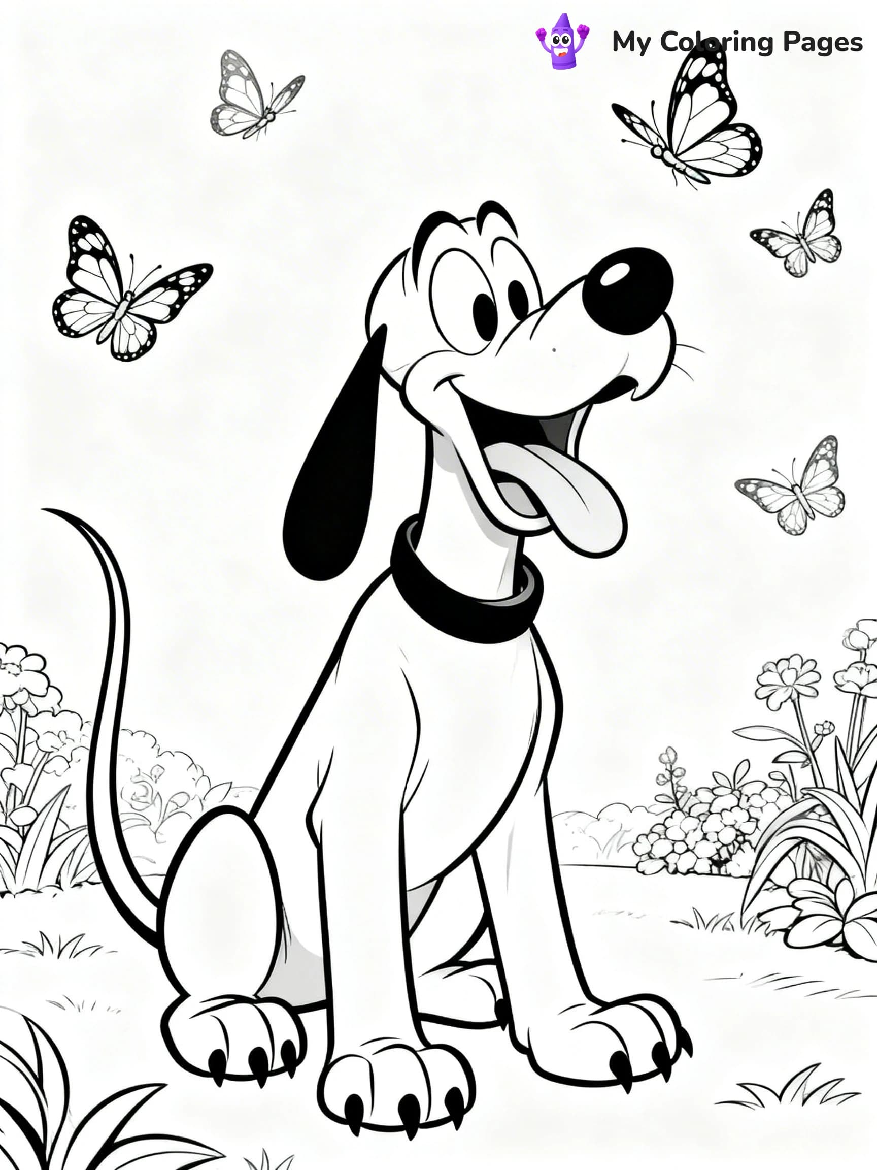 Pluto Coloring Pages - 22
