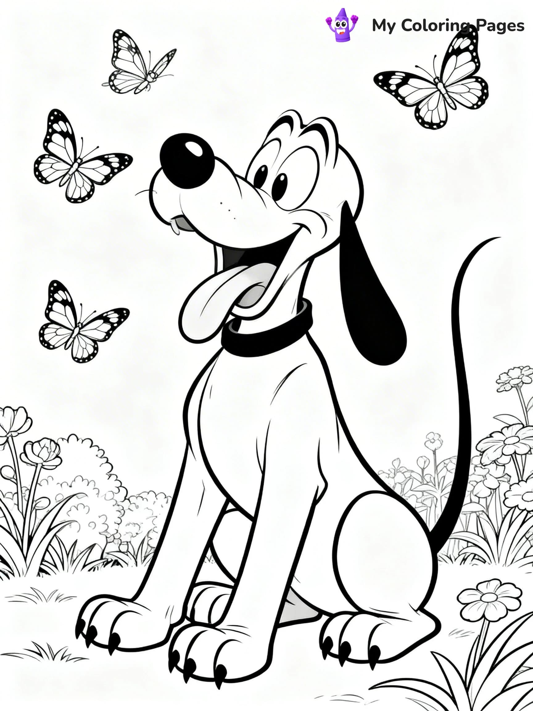 Pluto Coloring Pages - 20