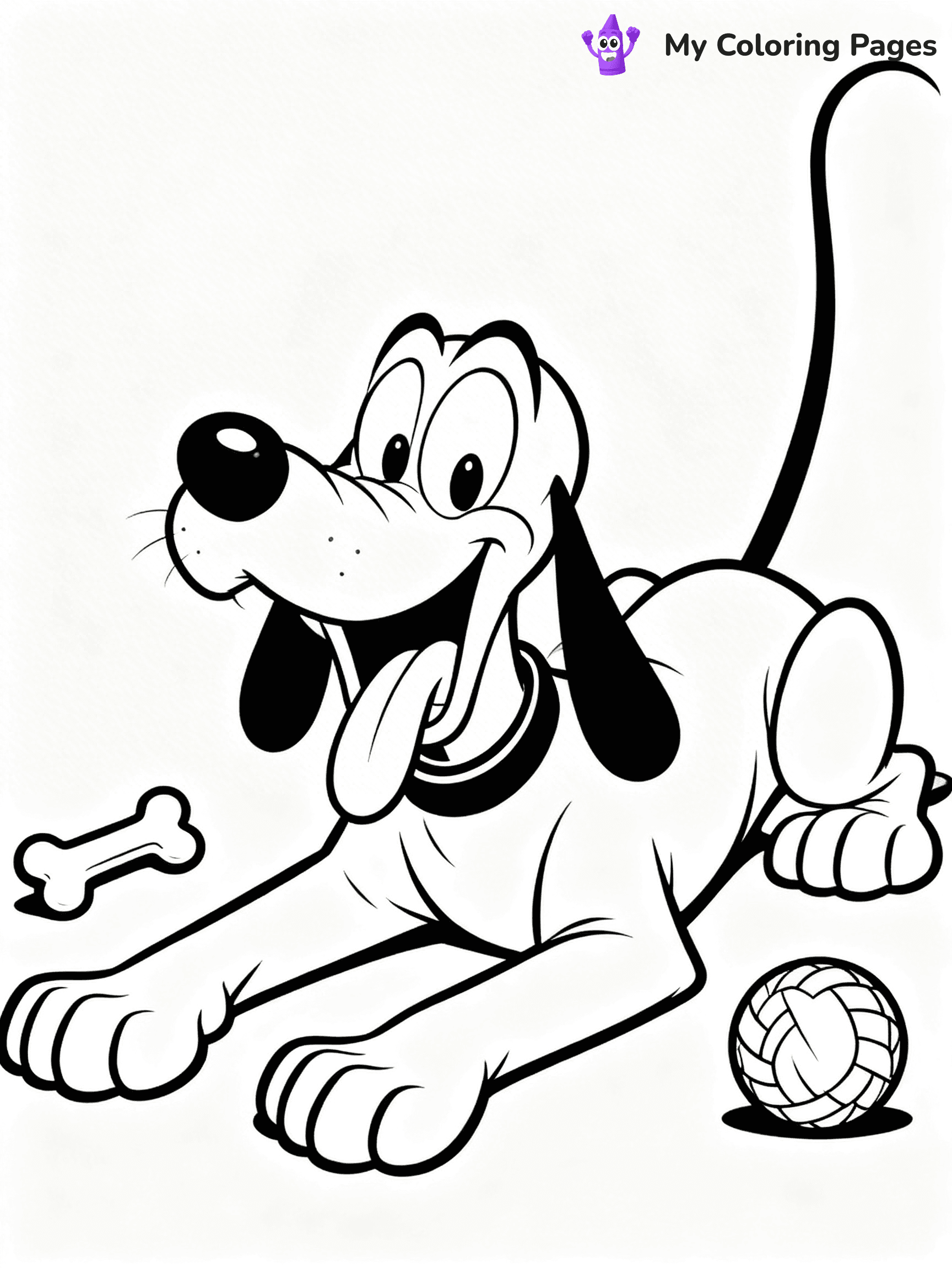Pluto Coloring Pages - 17