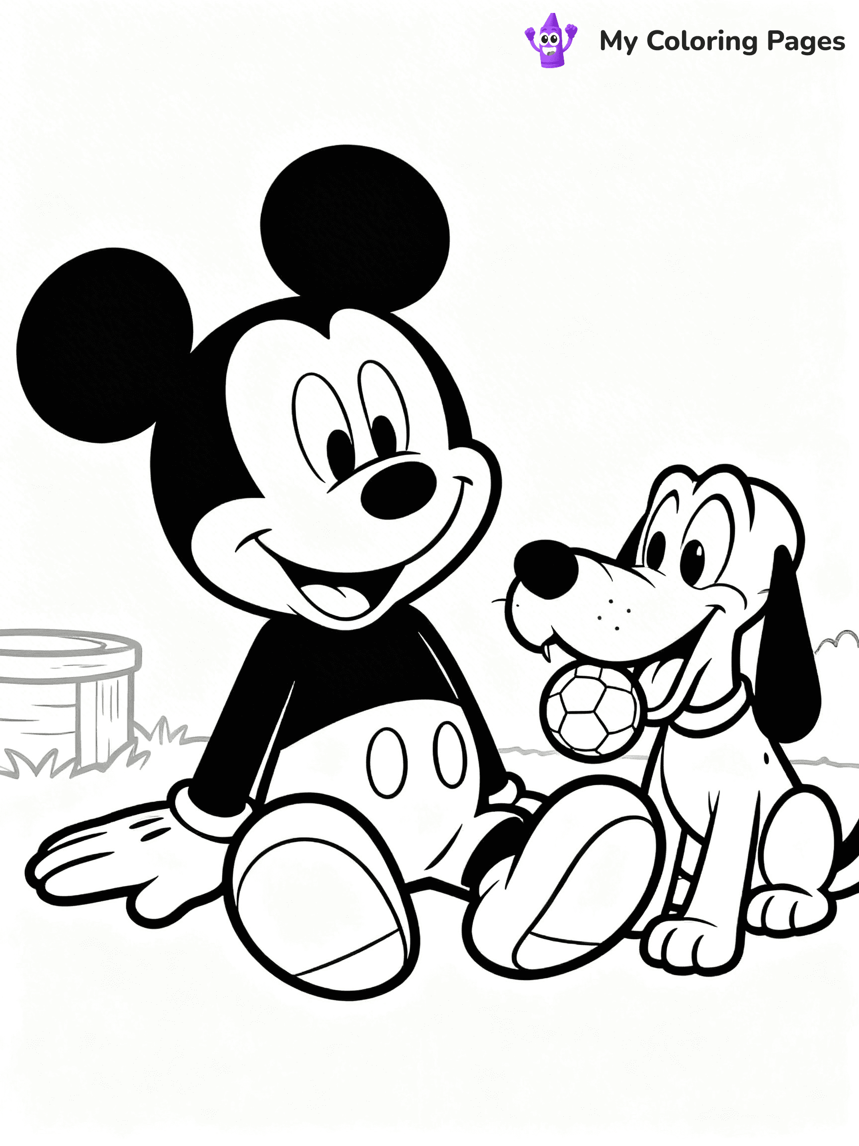 Pluto Coloring Pages - 15