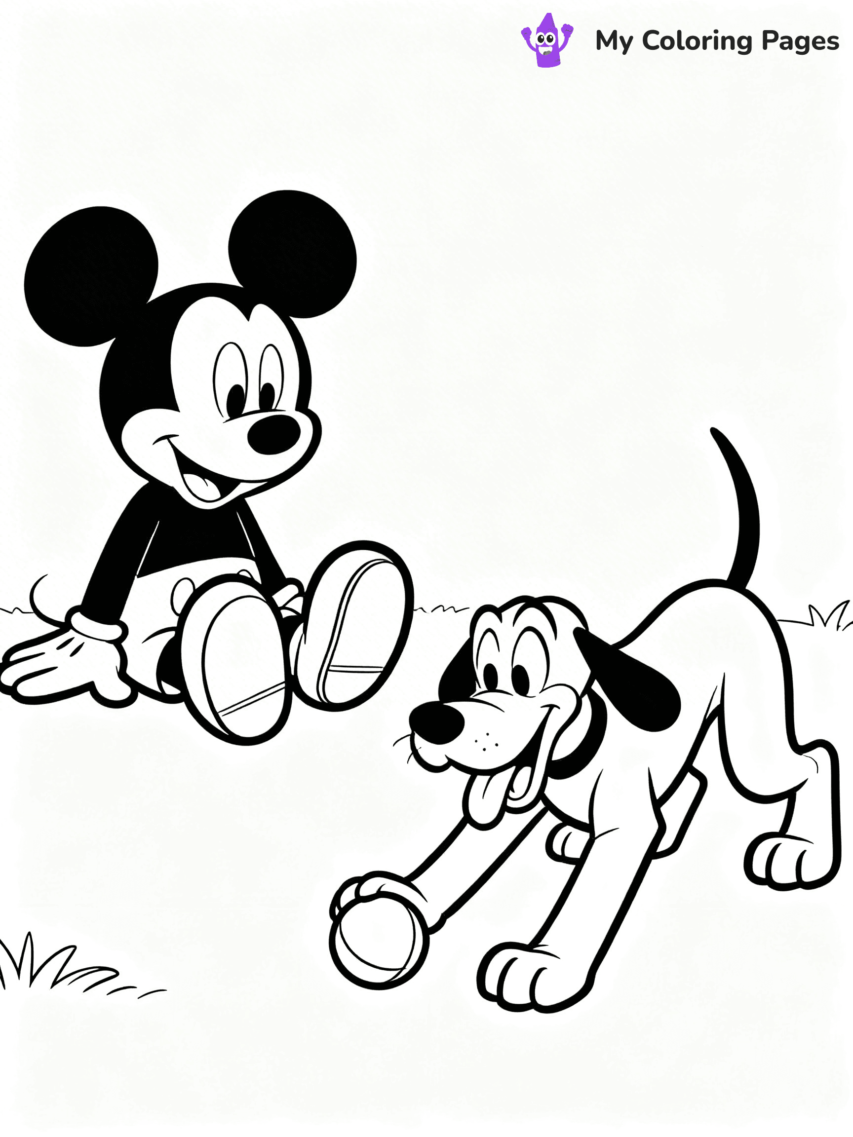 Pluto Coloring Pages - 14