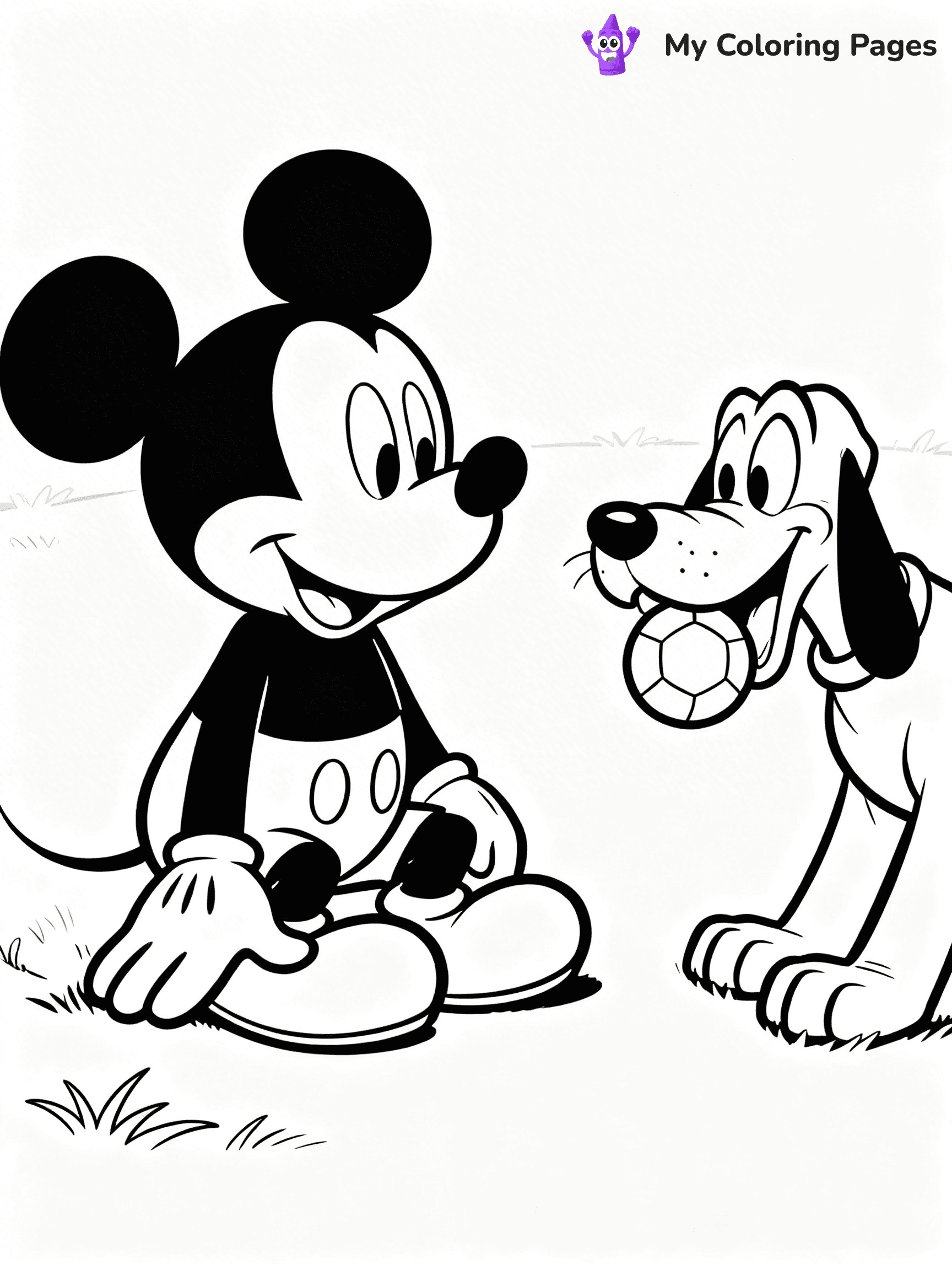 Pluto Coloring Pages - 13