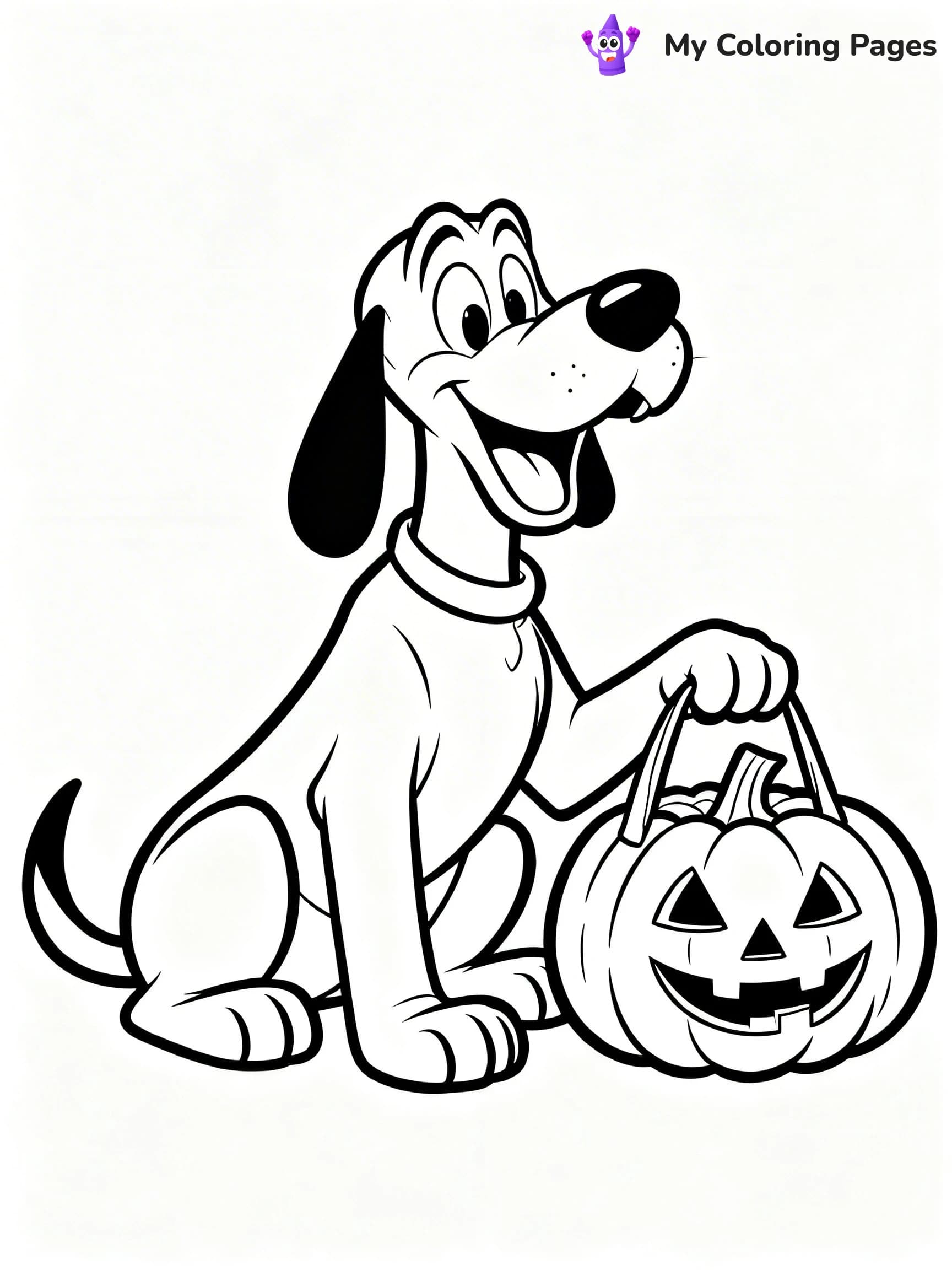 Pluto Coloring Pages - 8