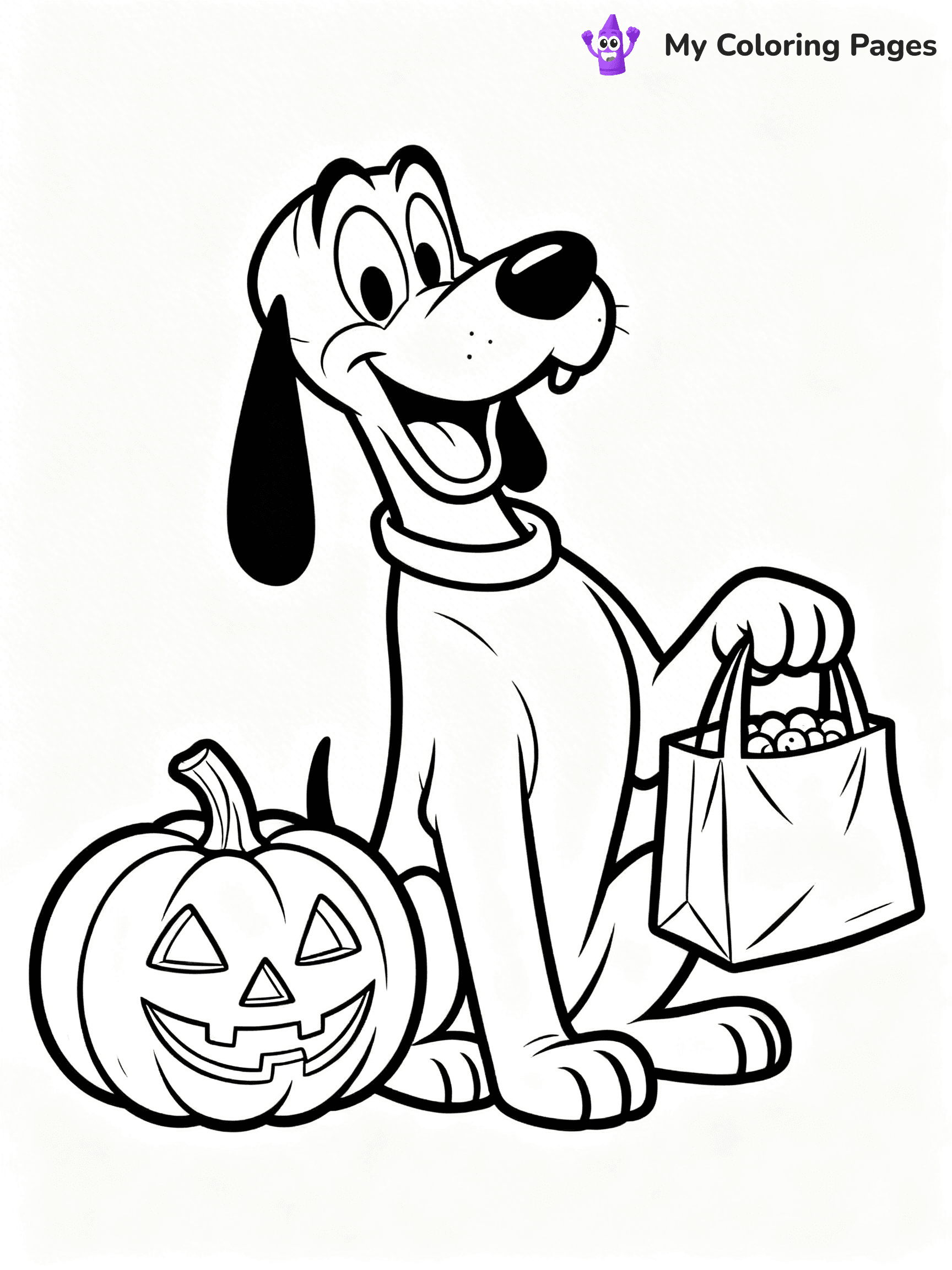 Pluto Coloring Pages - 7