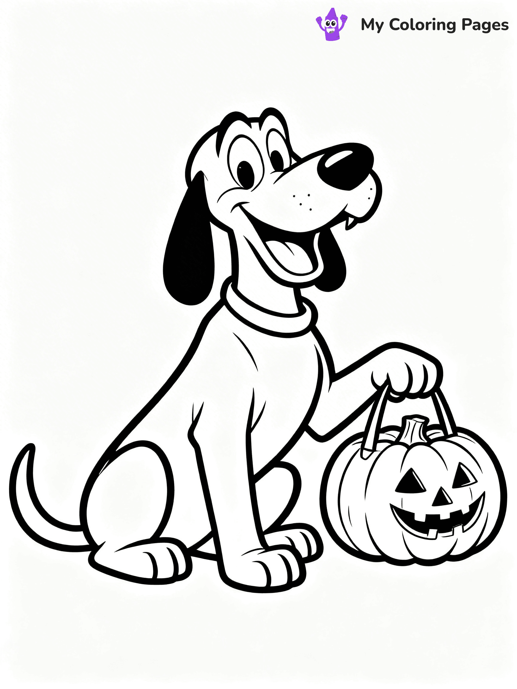 Pluto Coloring Pages - 5
