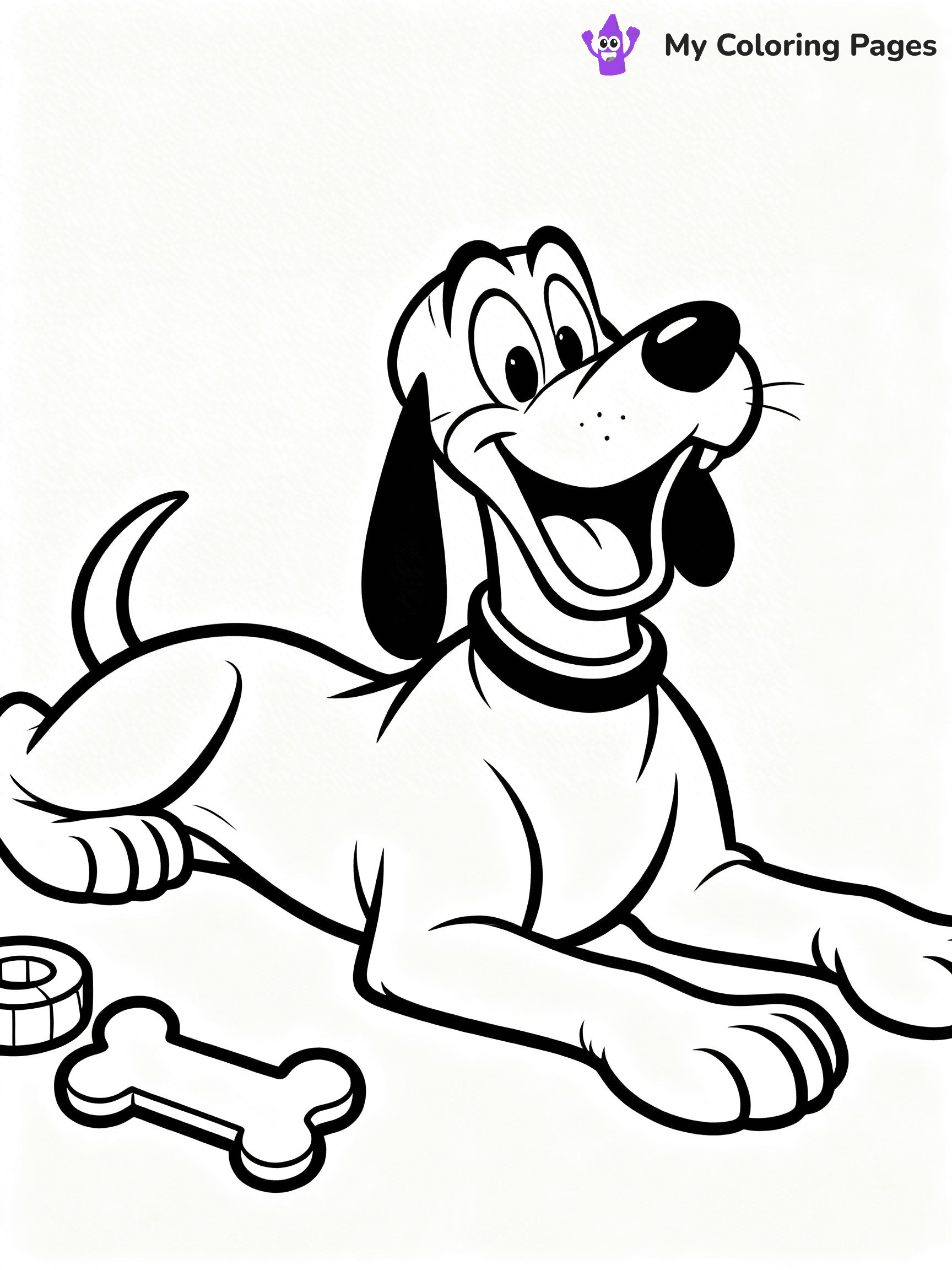 Pluto Coloring Pages - 2