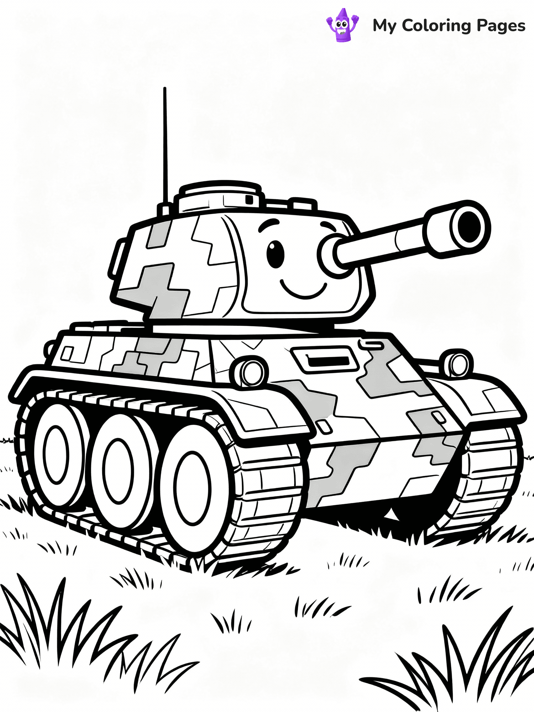 Tank Coloring Pages - 19