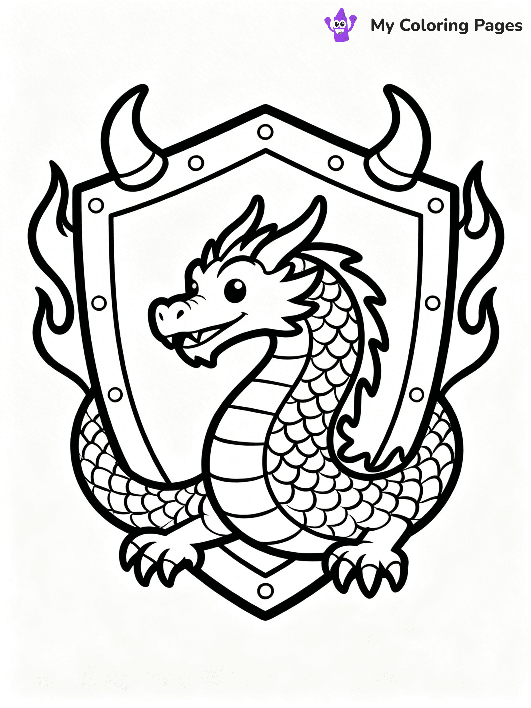 Shield Coloring Pages - 22