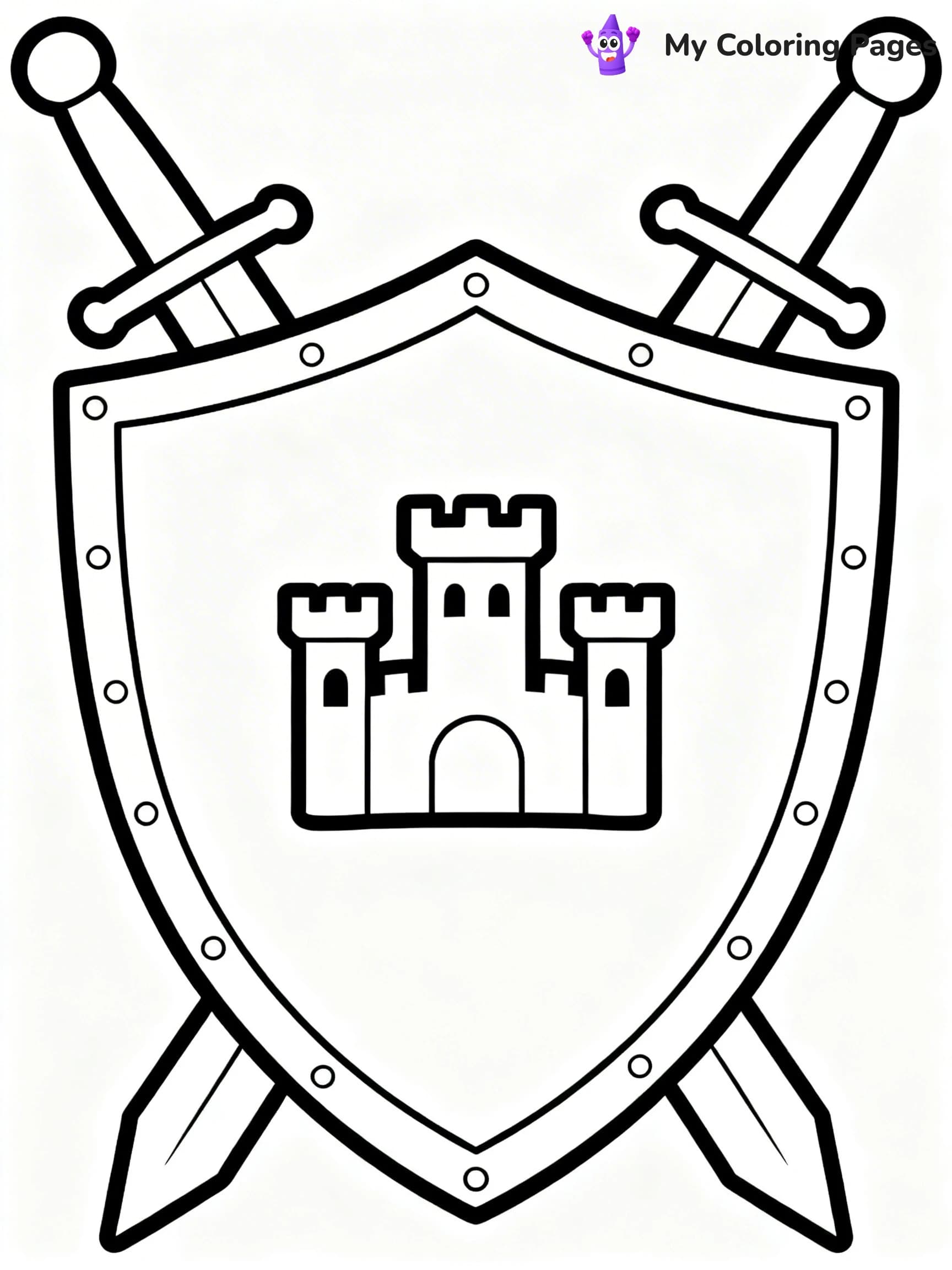 Shield Coloring Pages - 15