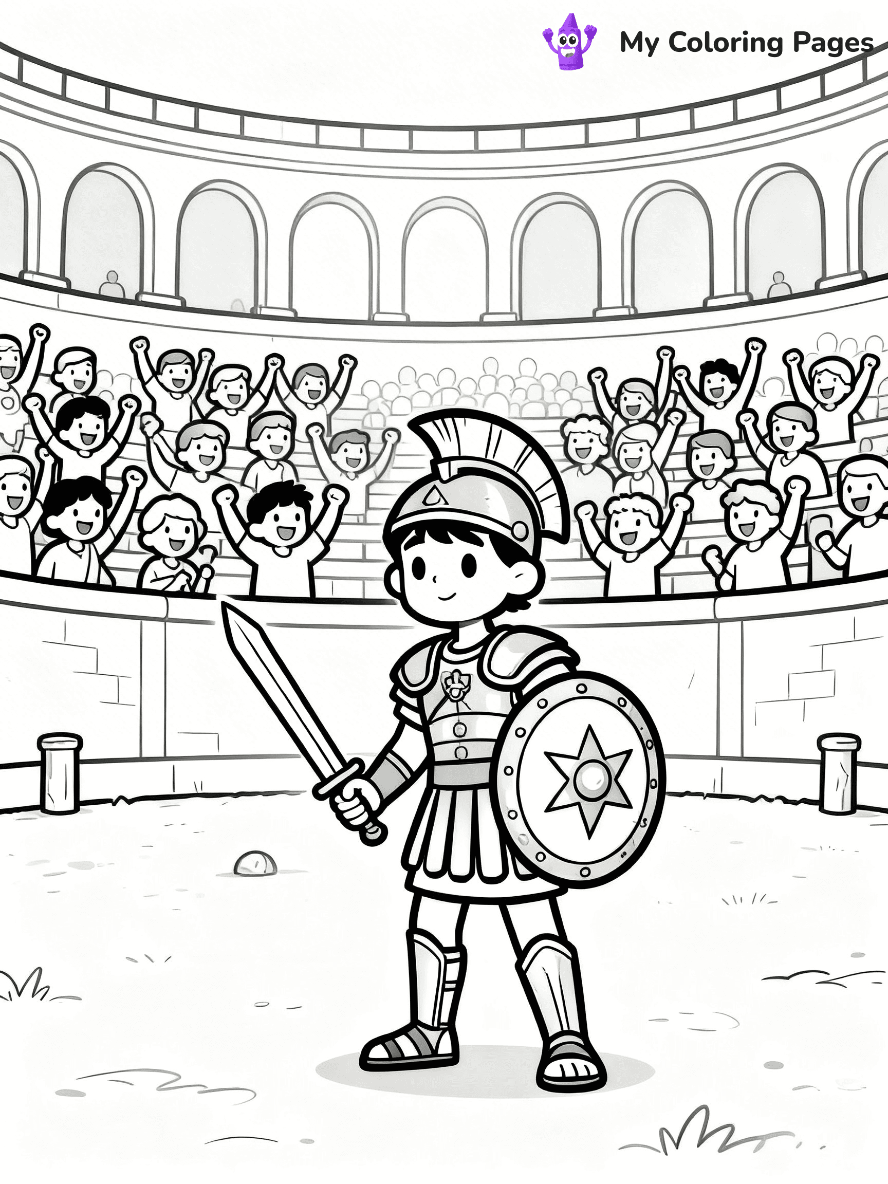 World History Coloring Pages - 18