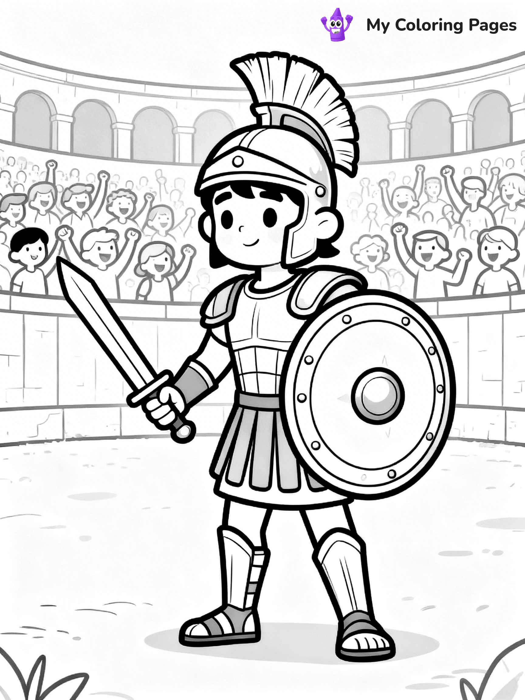 World History Coloring Pages - 17