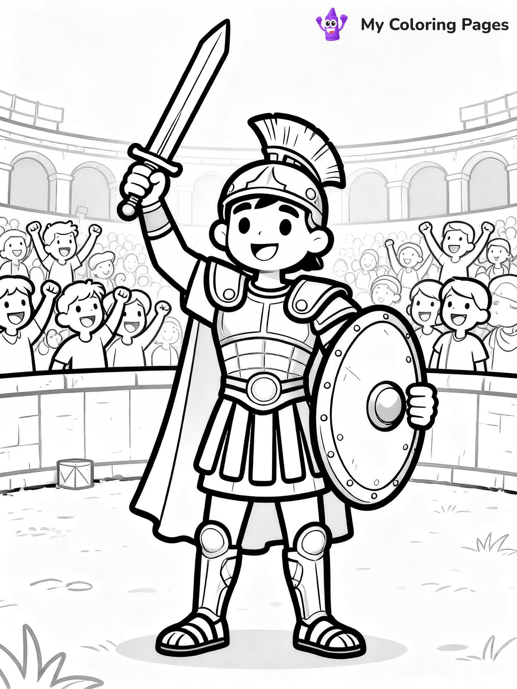 World History Coloring Pages - 16