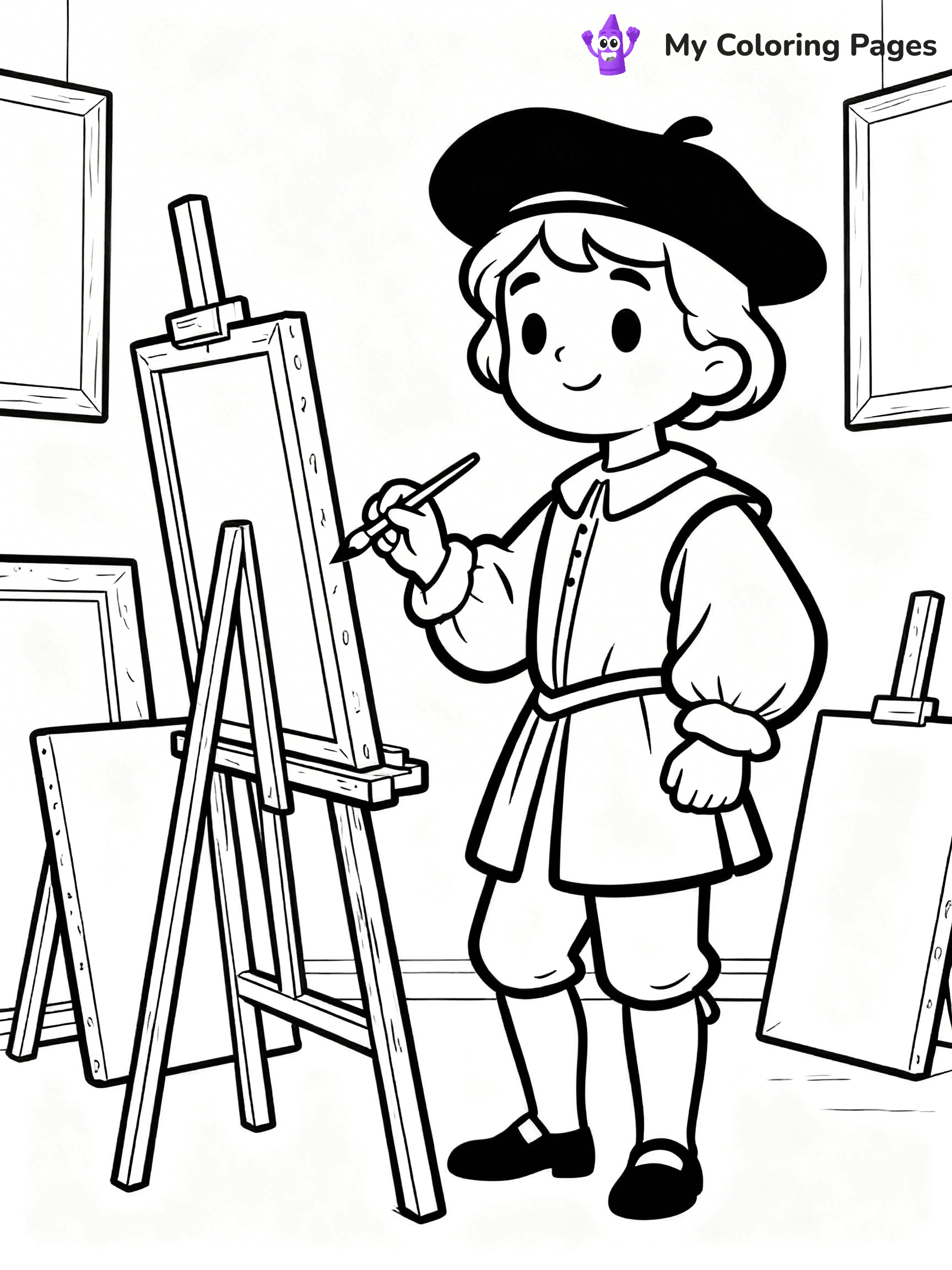 World History Coloring Pages - 10