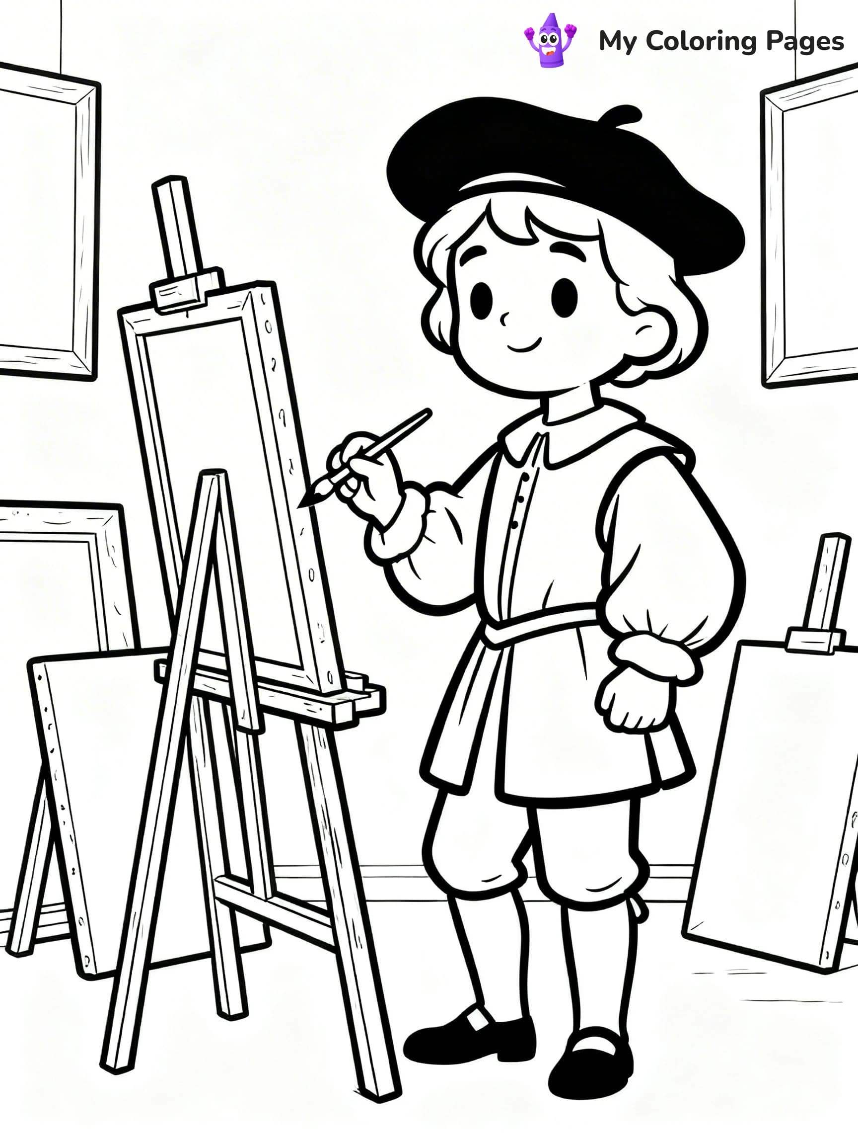 World History Coloring Pages - 10