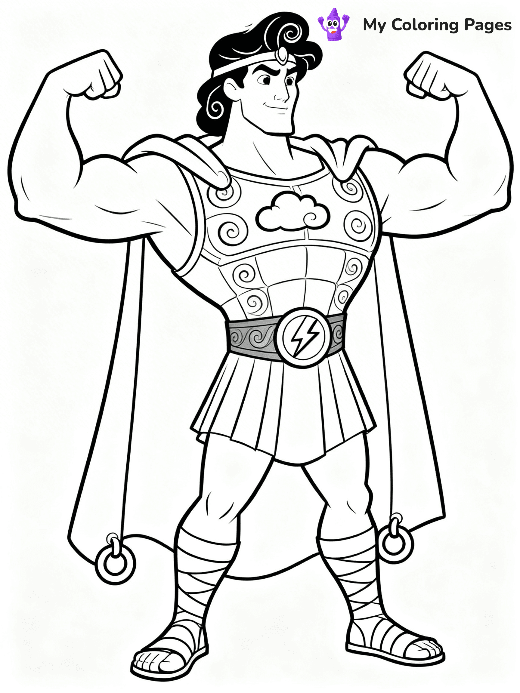 Hercules Coloring Pages - 11