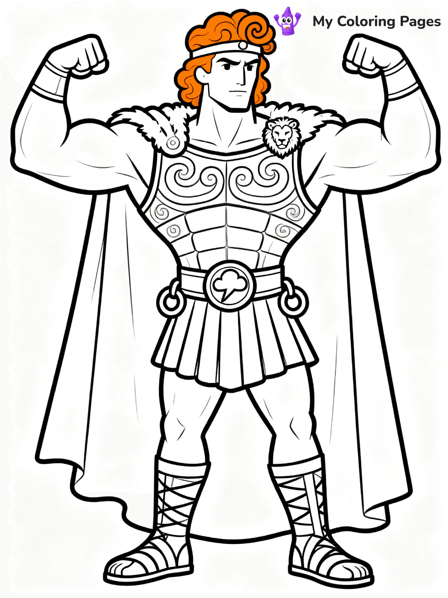 Hercules Coloring Pages - 2