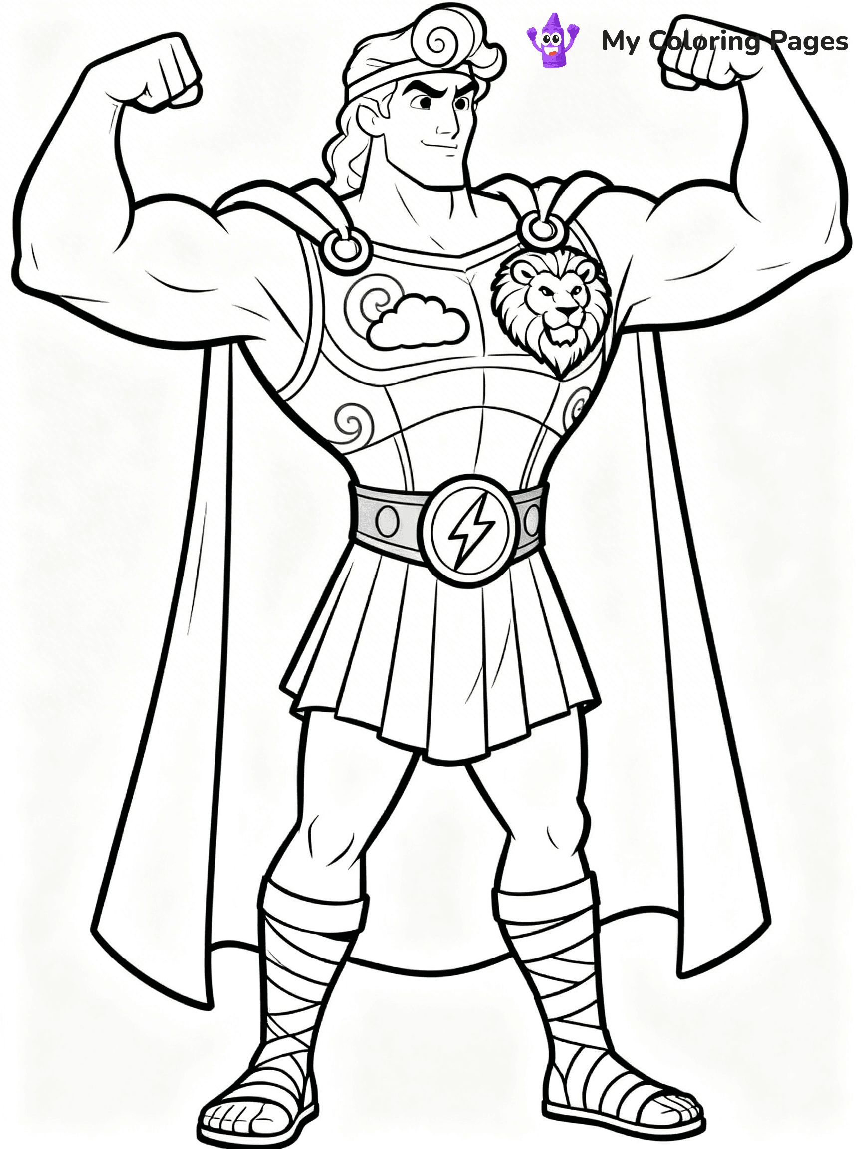 Hercules Coloring Pages - 1