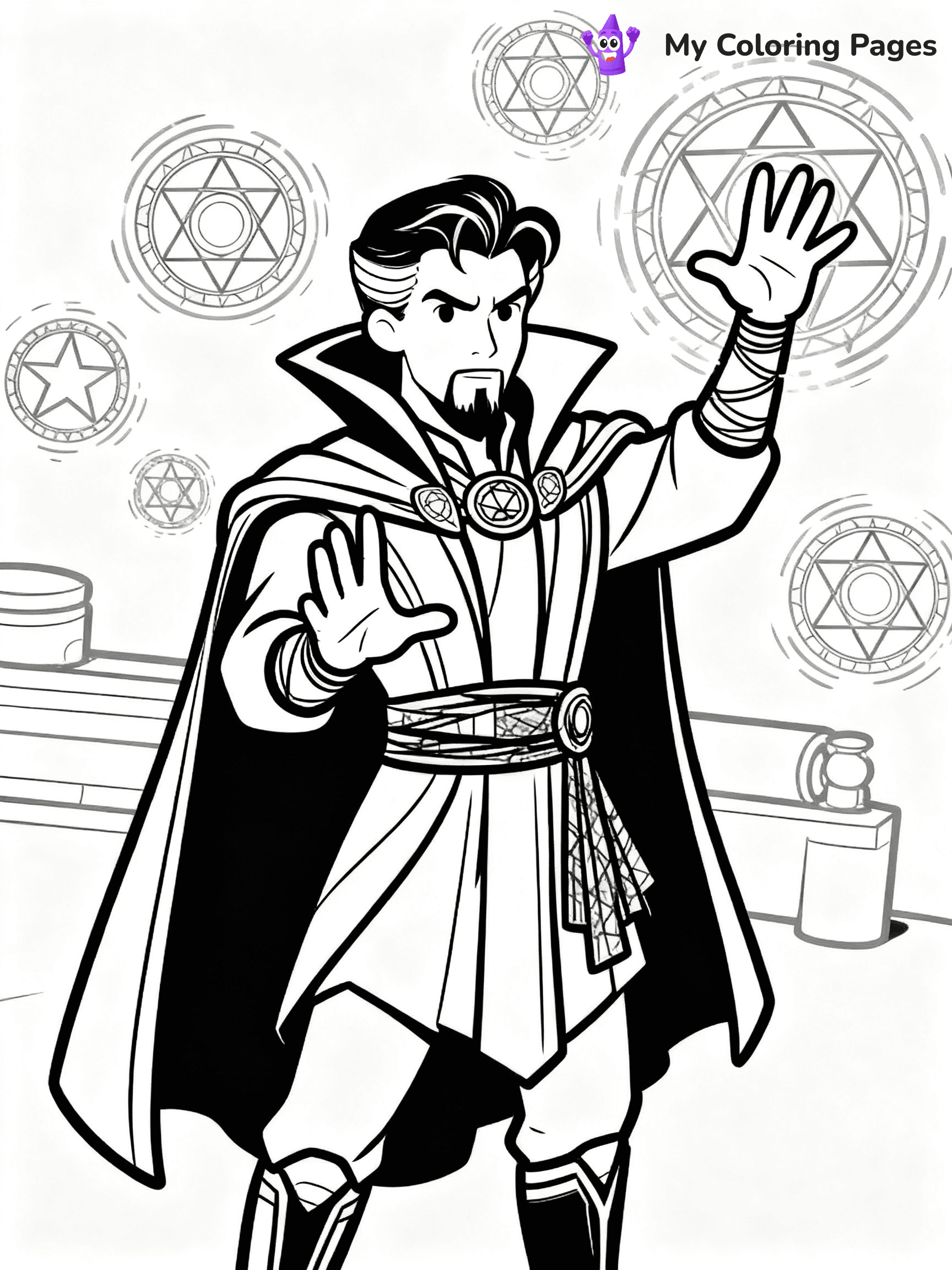 Scarlet Witch Coloring Pages - 24
