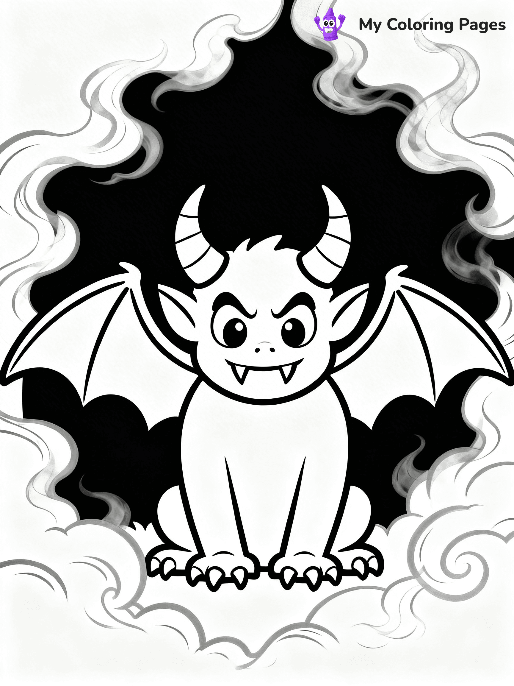Devil Coloring Pages - 70
