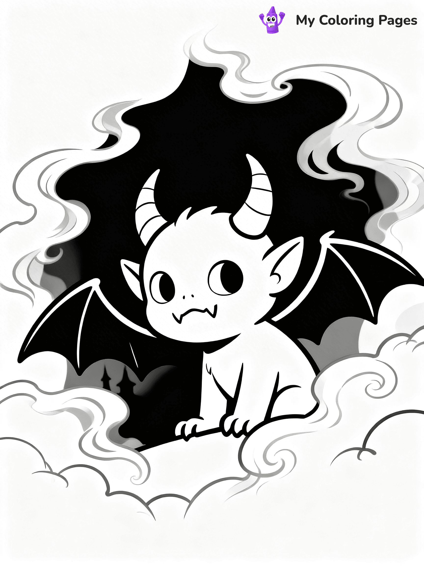 Devil Coloring Pages - 69