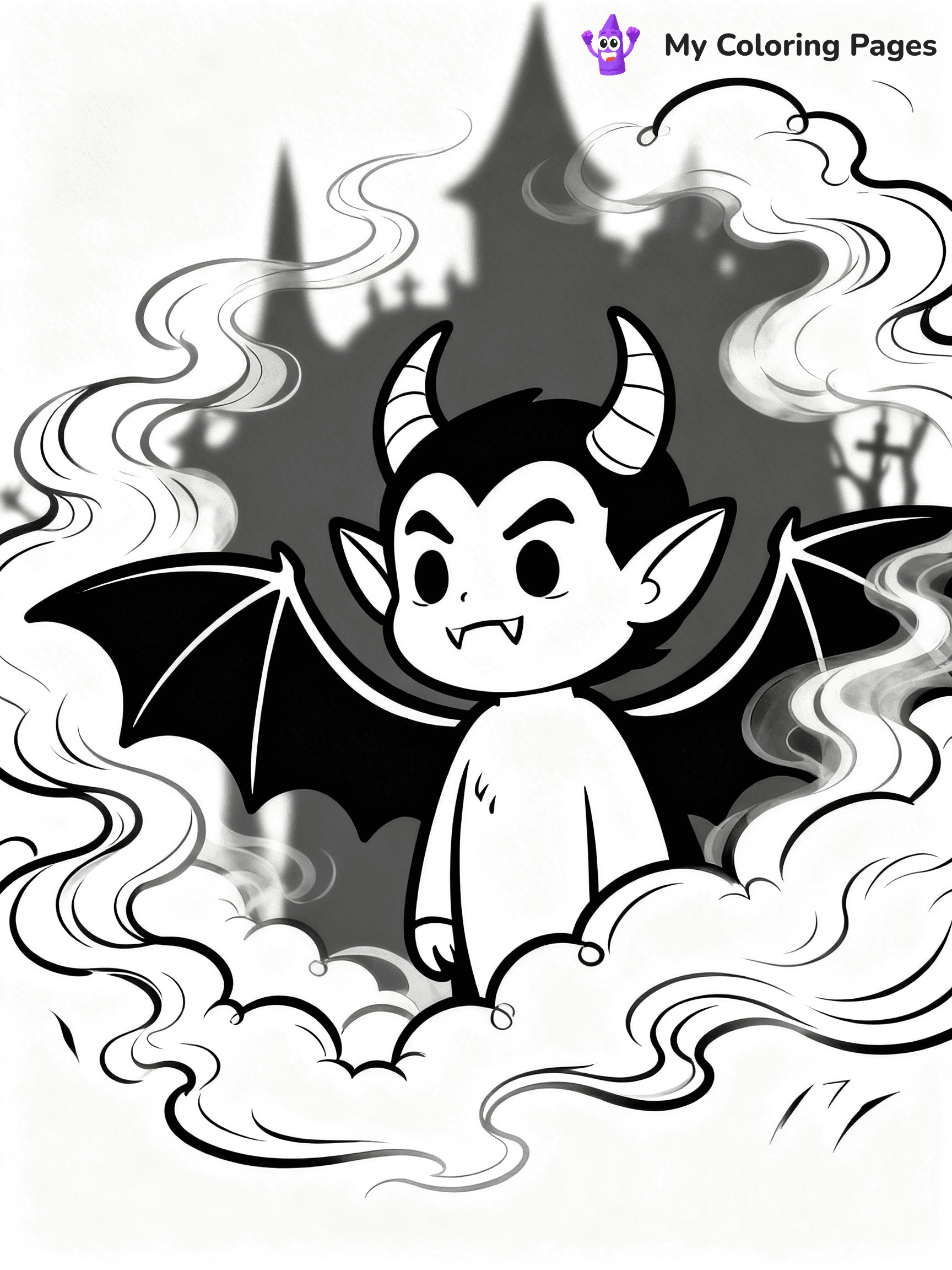 Devil Coloring Pages - 68