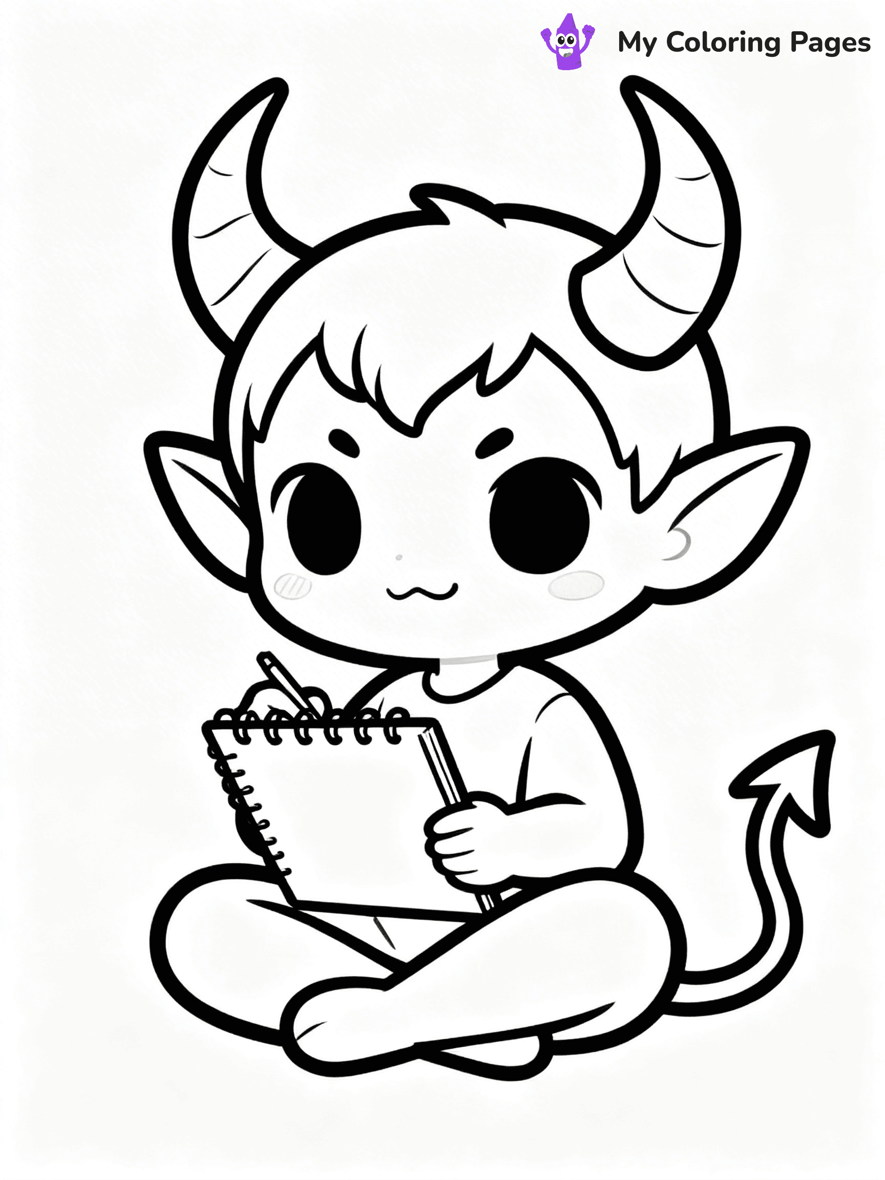 Devil Coloring Pages - 63