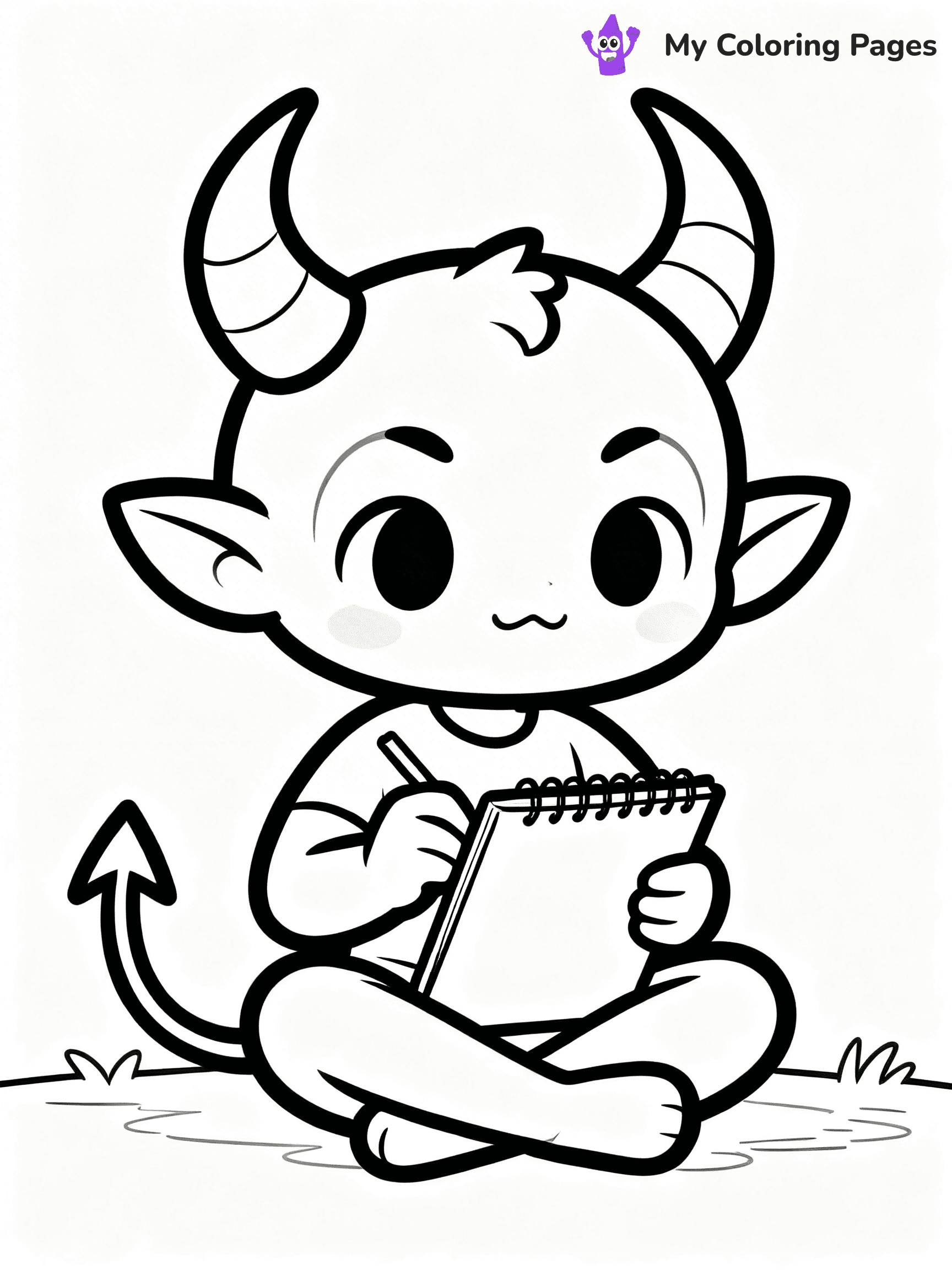 Devil Coloring Pages - 62