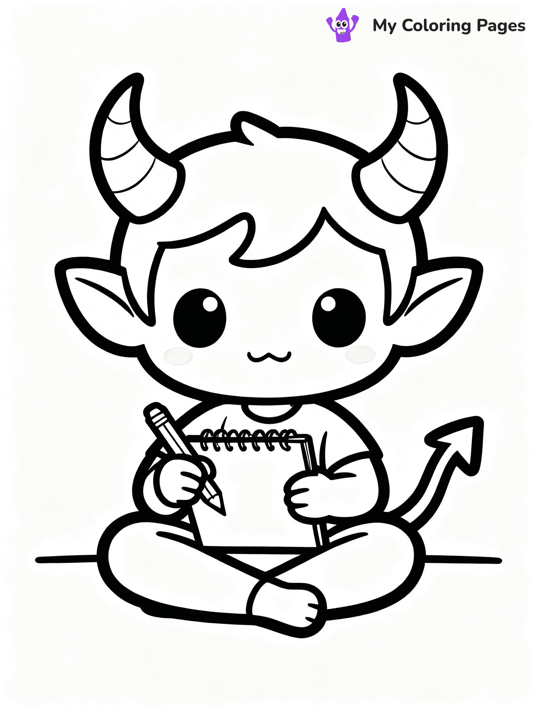 Devil Coloring Pages - 61