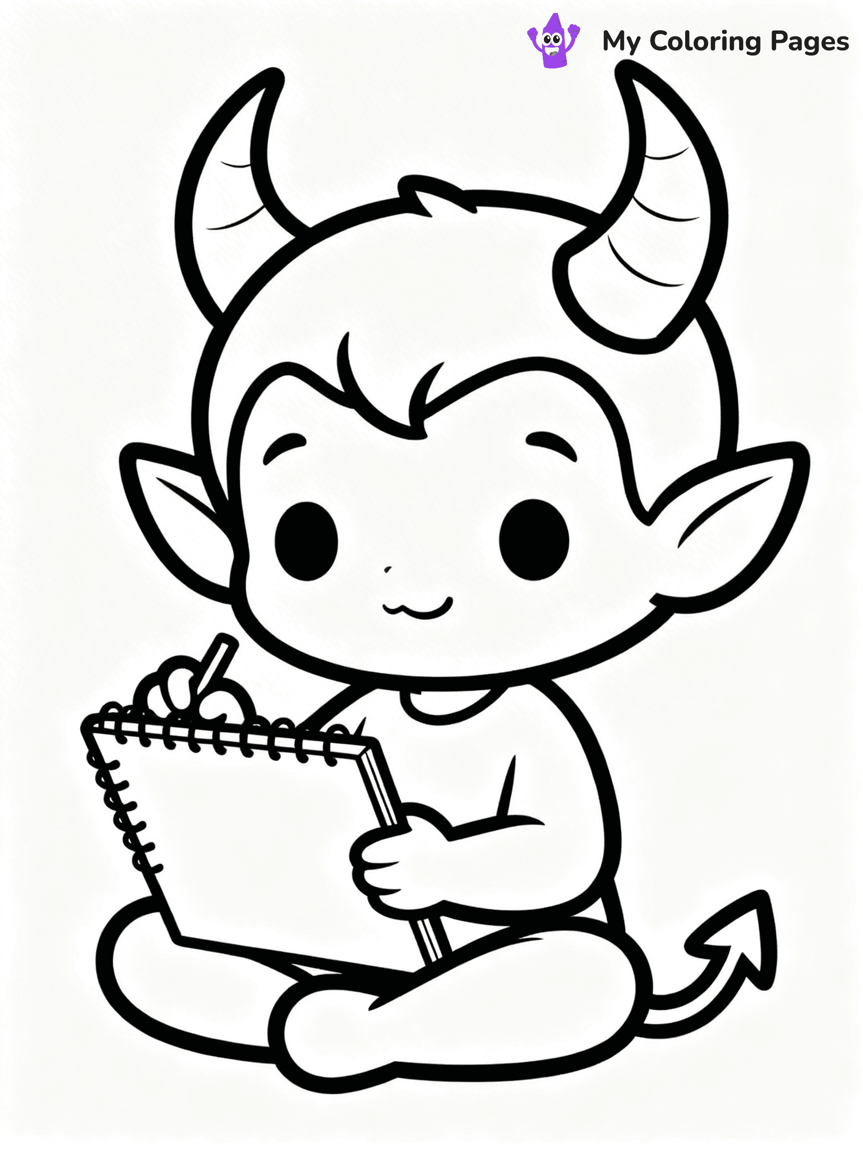Devil Coloring Pages - 60