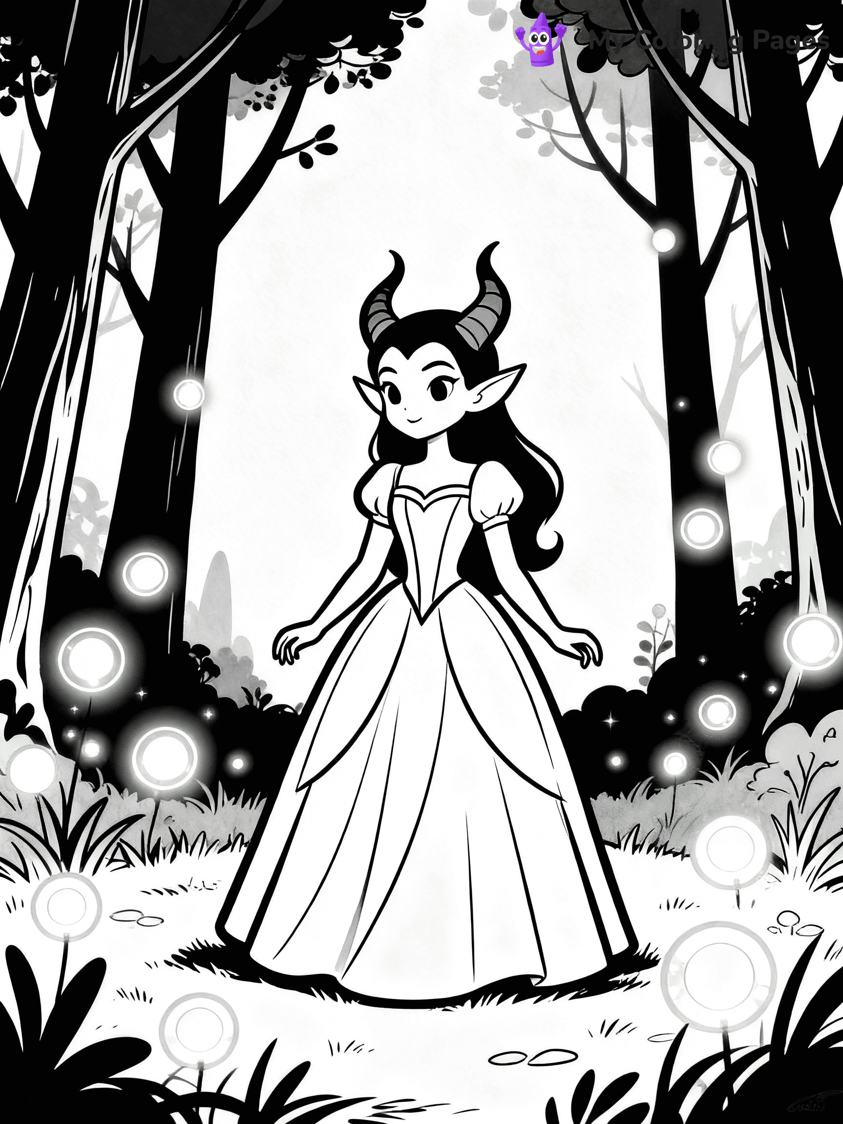 Devil Coloring Pages - 58