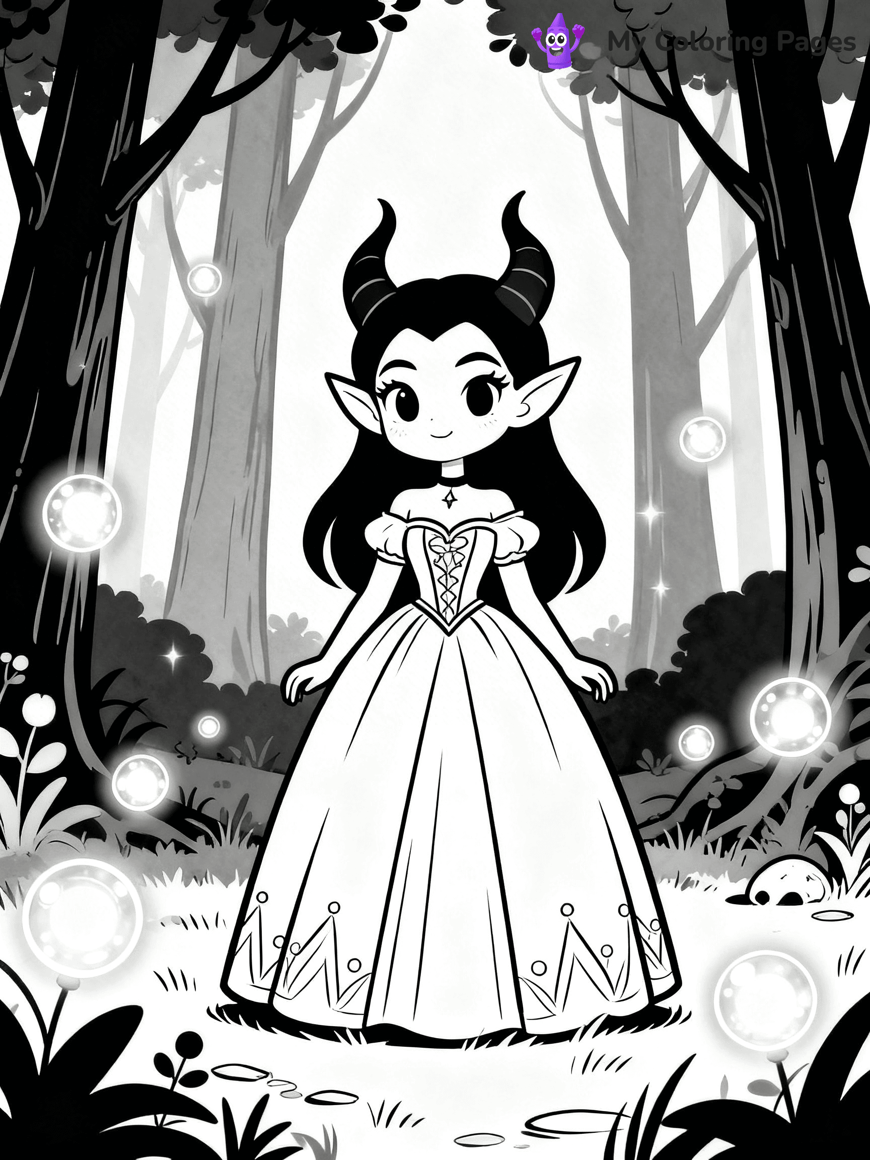 Devil Coloring Pages - 57