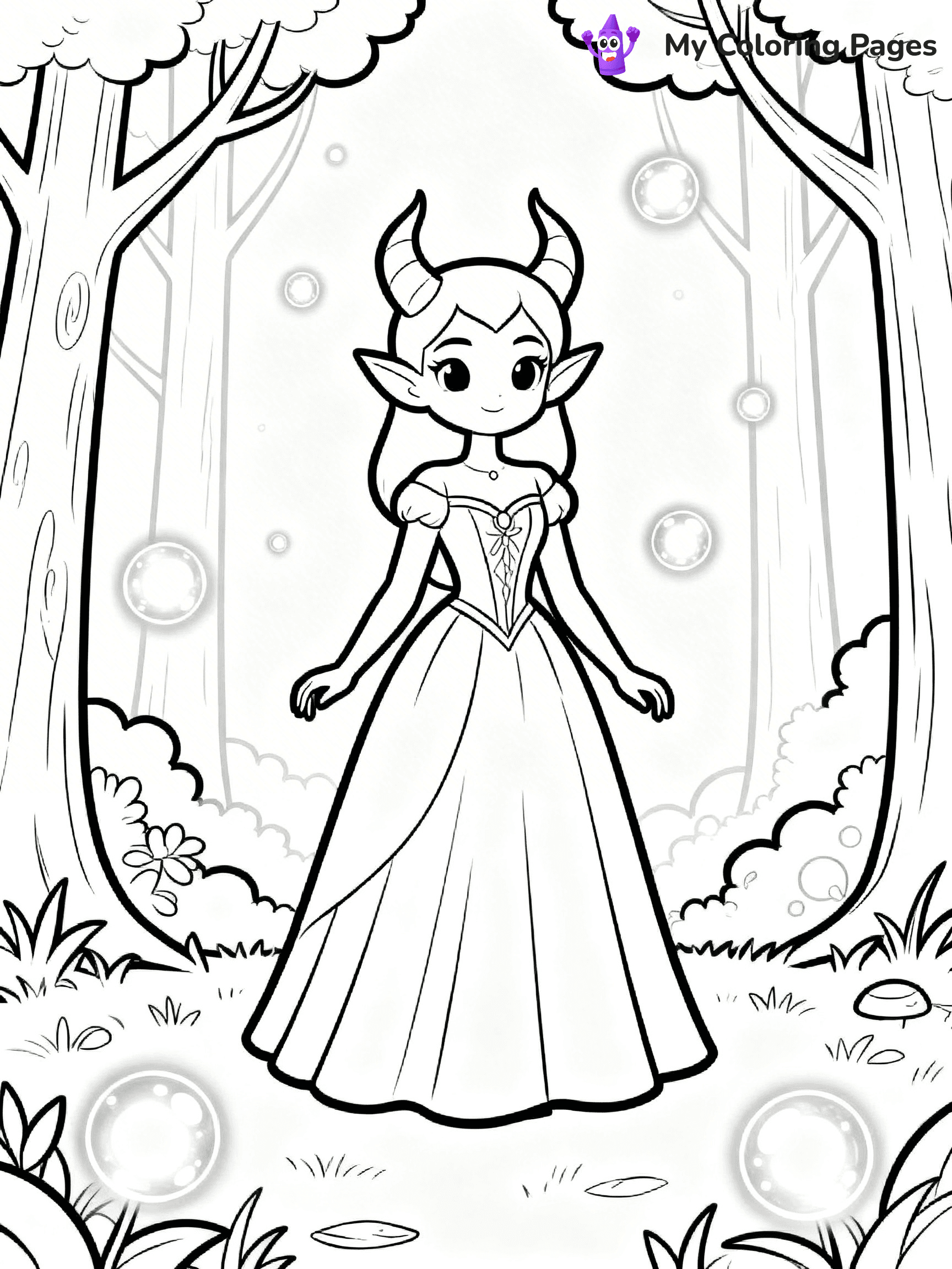 Devil Coloring Pages - 55