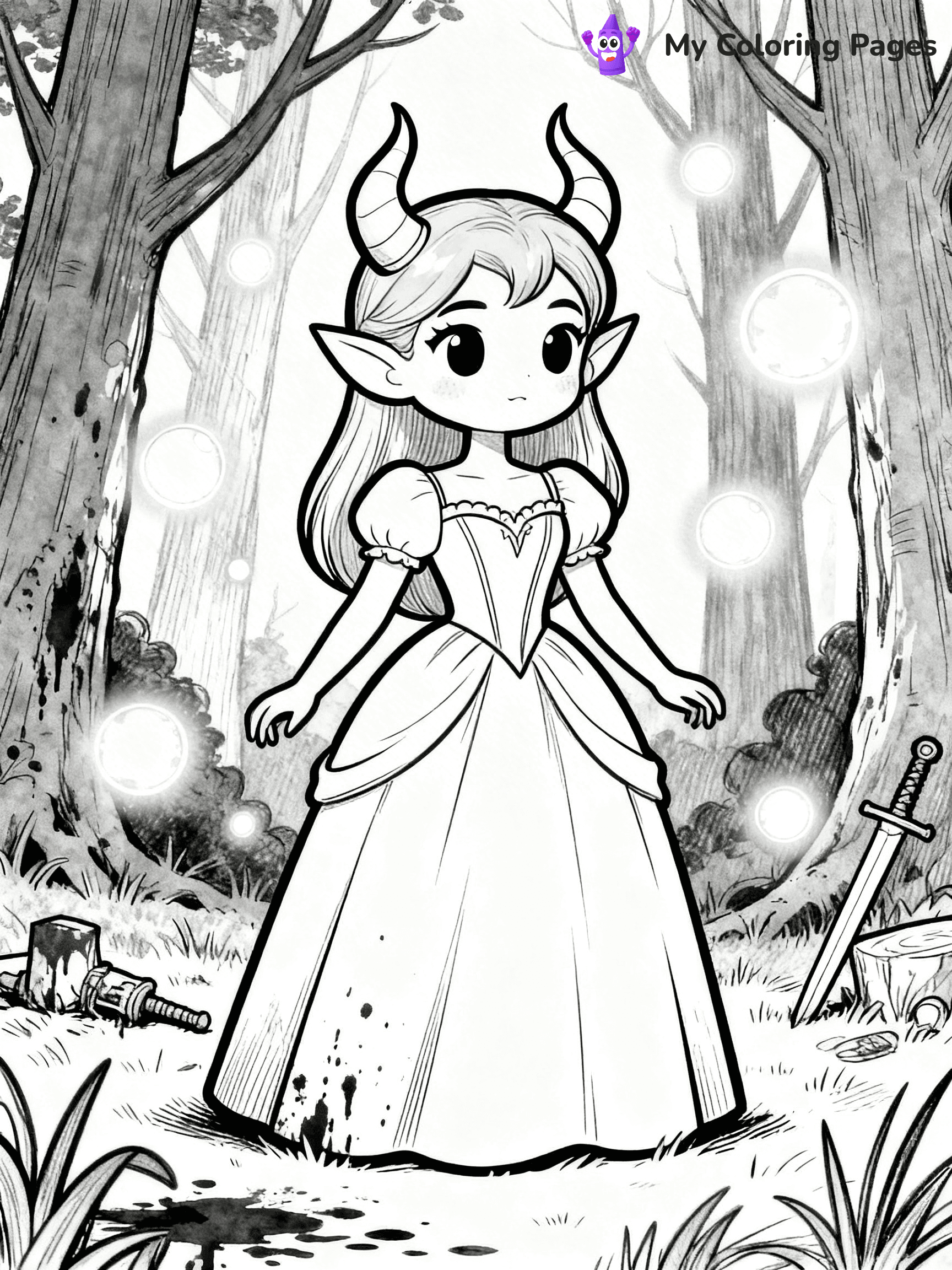 Devil Coloring Pages - 53