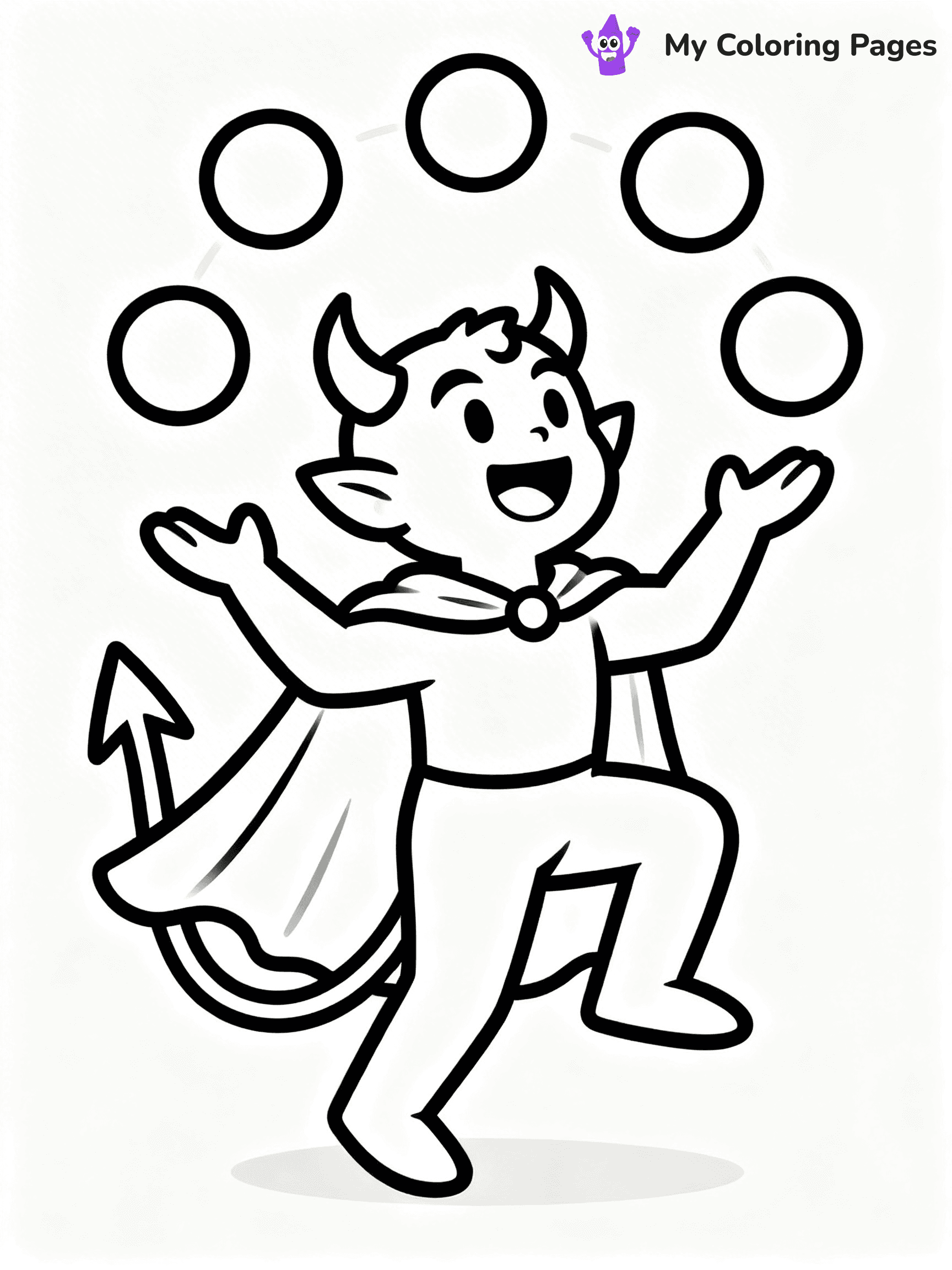 Devil Coloring Pages - 49