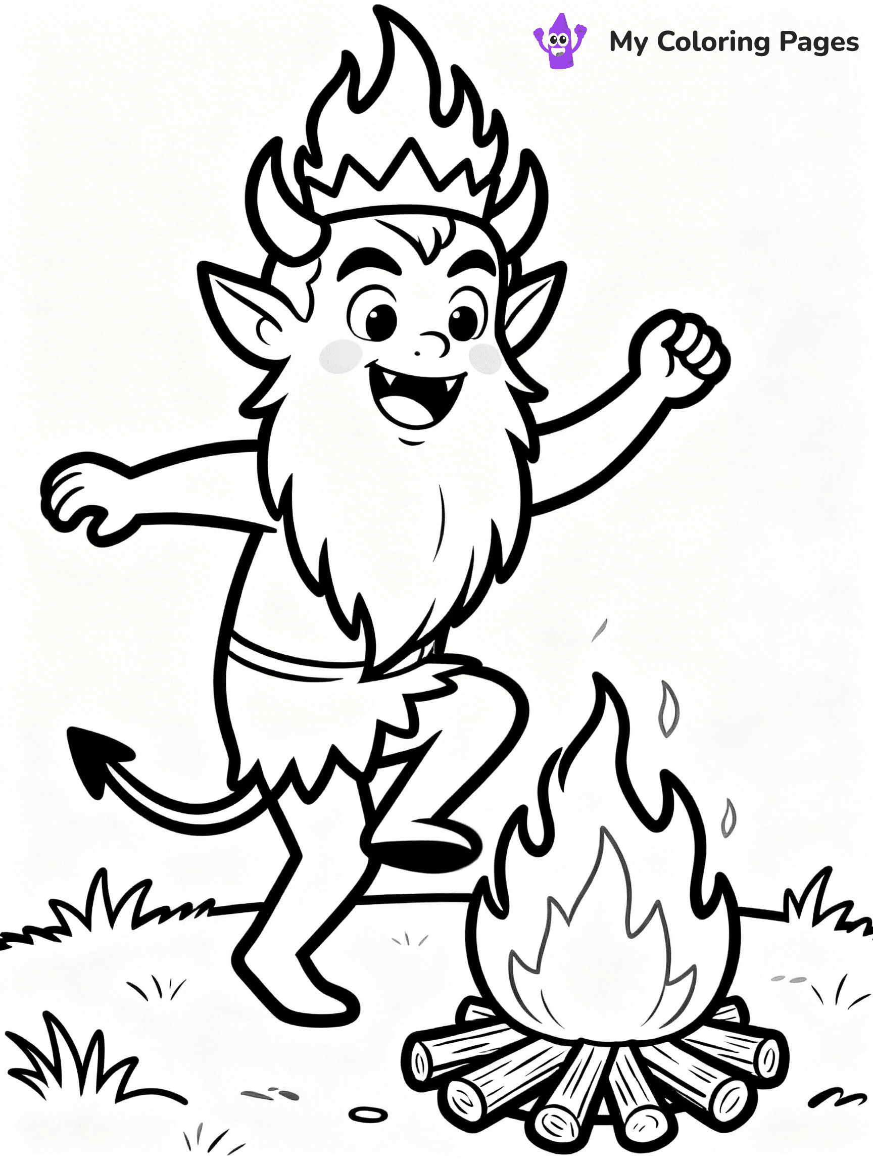 Devil Coloring Pages - 39