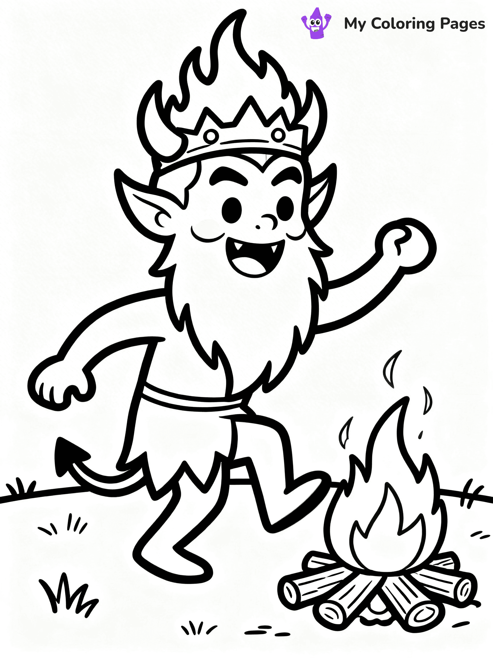 Devil Coloring Pages - 38